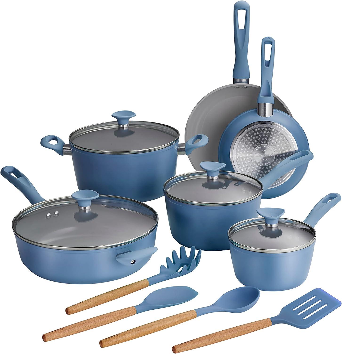 Tramontina 14 Pc Ceramic Induction-Ready Cookware Set