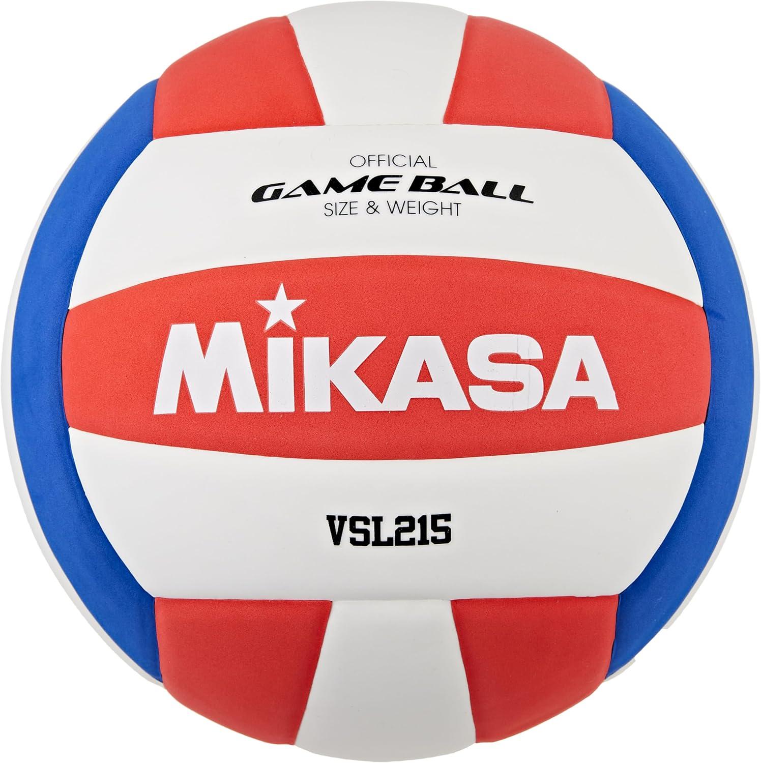 Mikasa Red White Blue Competitive Class Volleyball