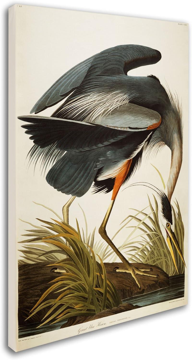 "Great Blue Heron" Outdoor All-Weather Wall Decor