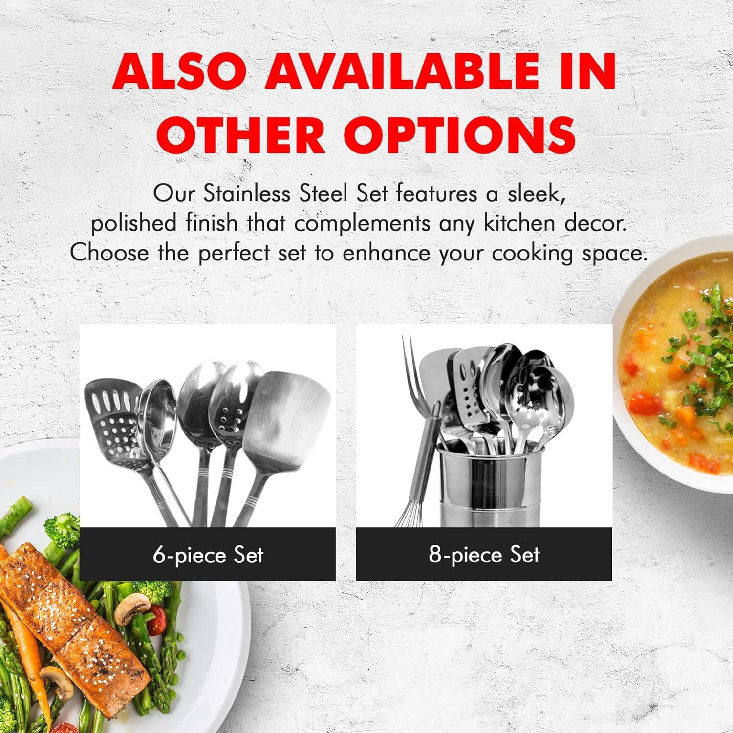 Chef Craft Select Basting Spoon, 13.5 inch, Stainless Steel