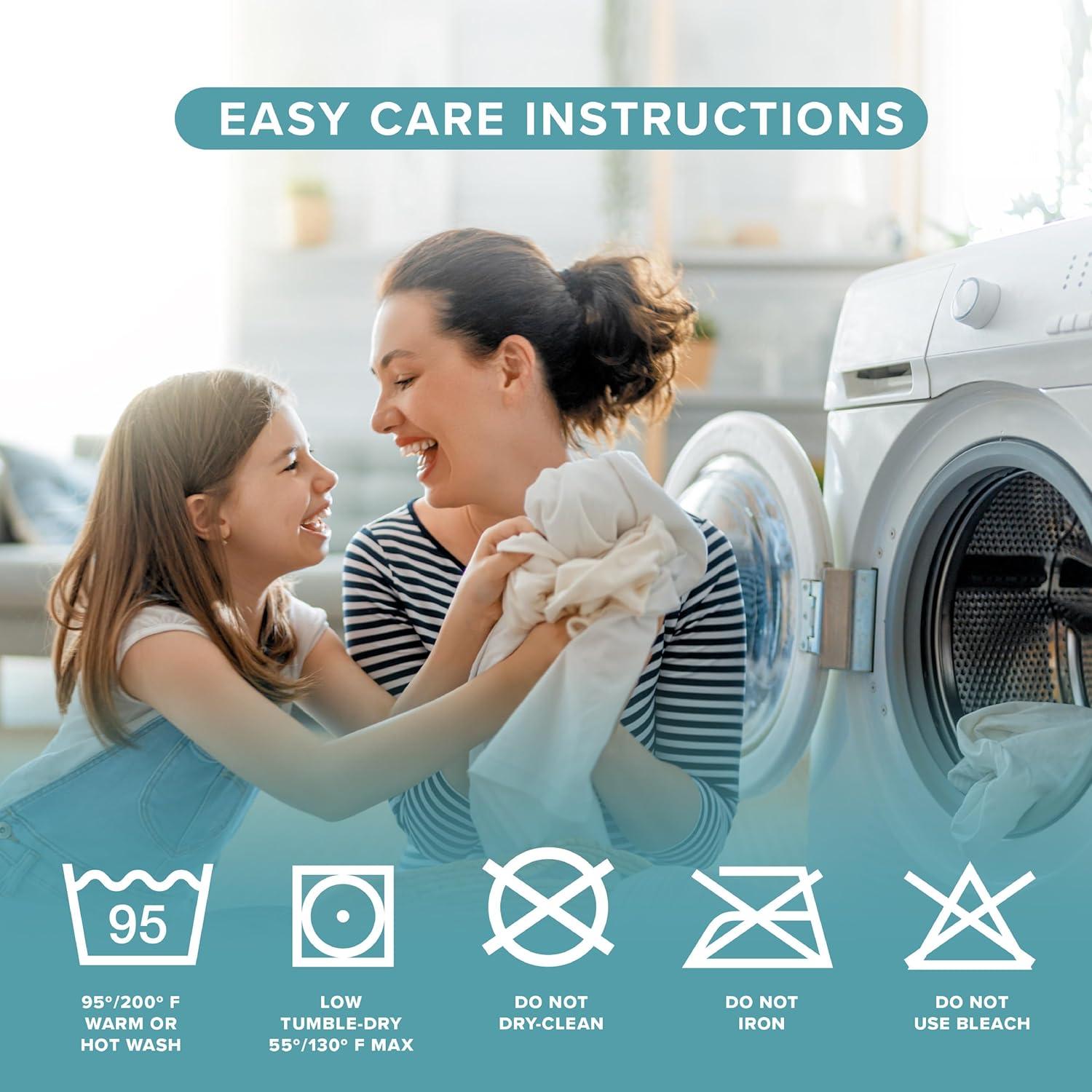 Bare Home Premium Ultra Soft Waterproof Fitted Mattress Protector