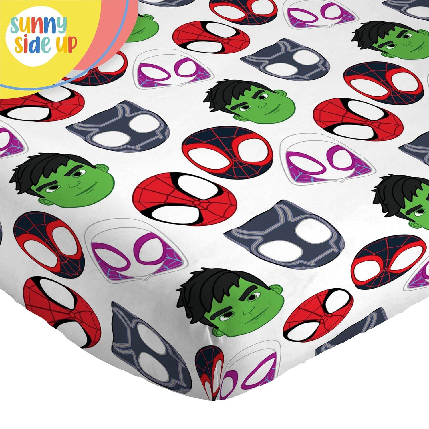 Sunny Side Up Spidey & His Amazing Friends Twin Sheet Set