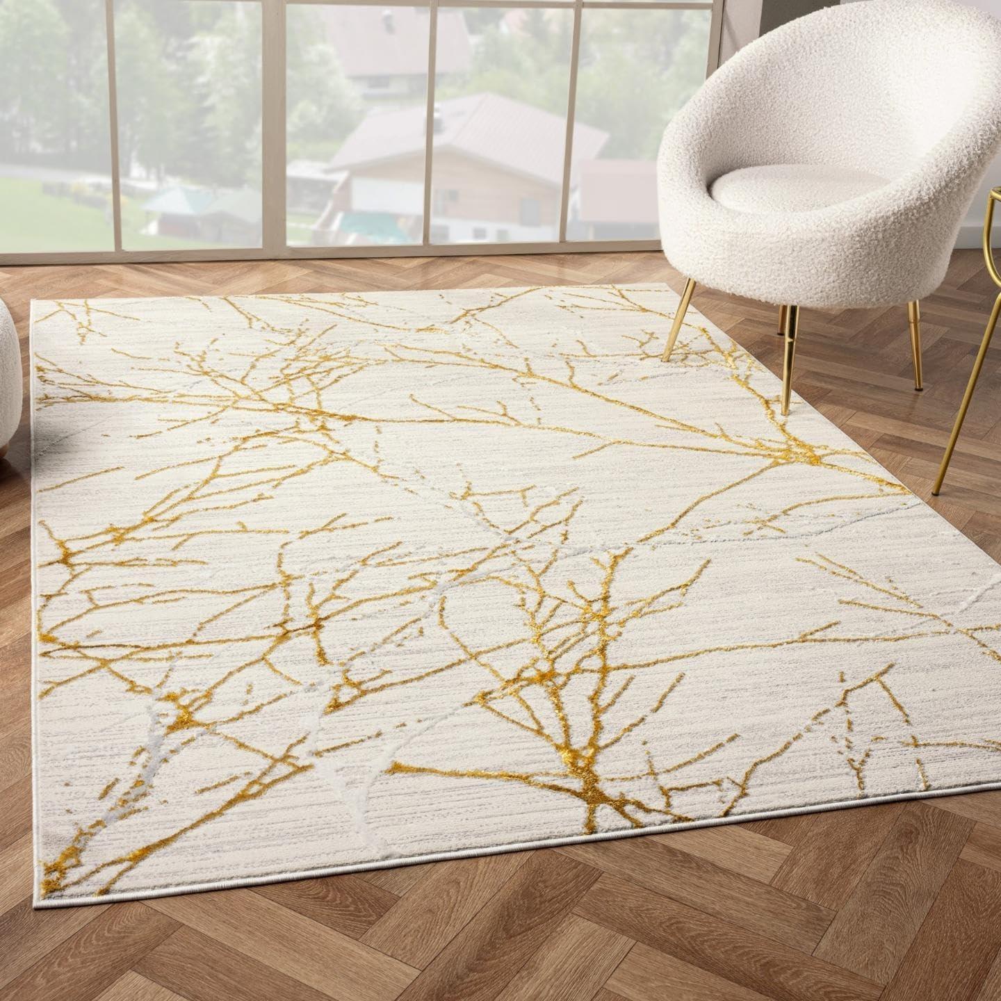 Modern Abstract Nature Area Rug