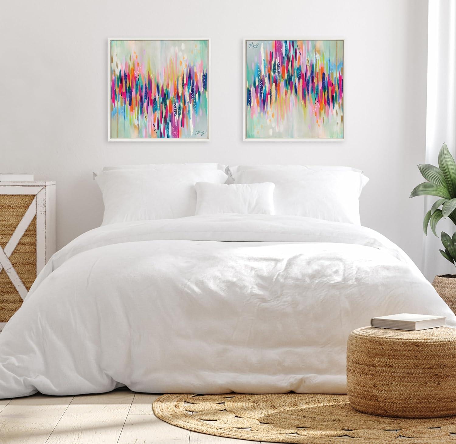 Kate & Laurel All Things Decor 30"x30" Sylvie Brushstroke 154 Wall Art by Jessi Raulet of Ettavee