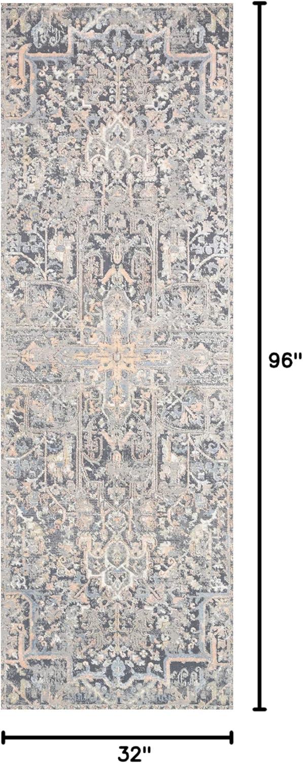 Loloi II Lucia Oriental Charcoal / Multi Area Rug