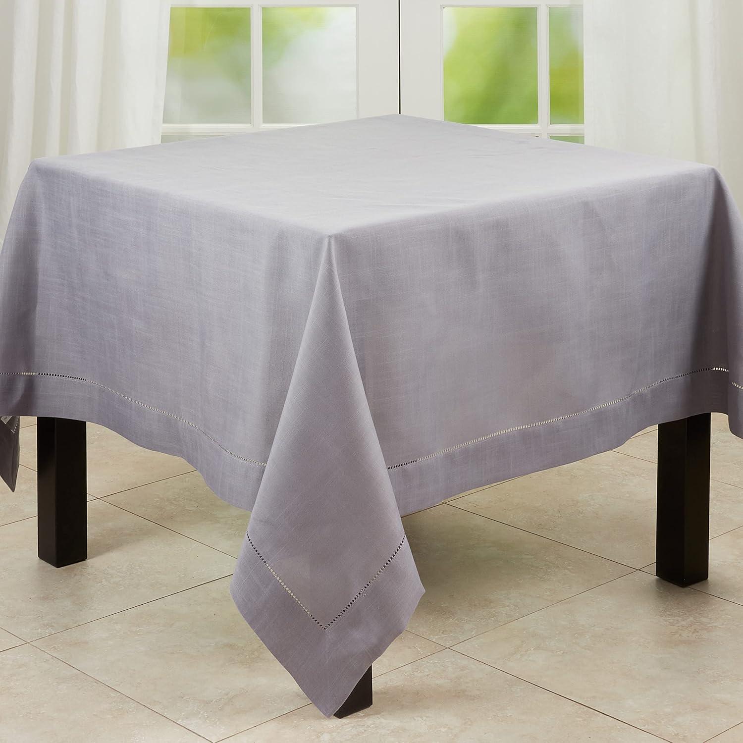 Rochester Collection Solid Color Square Tablecloth