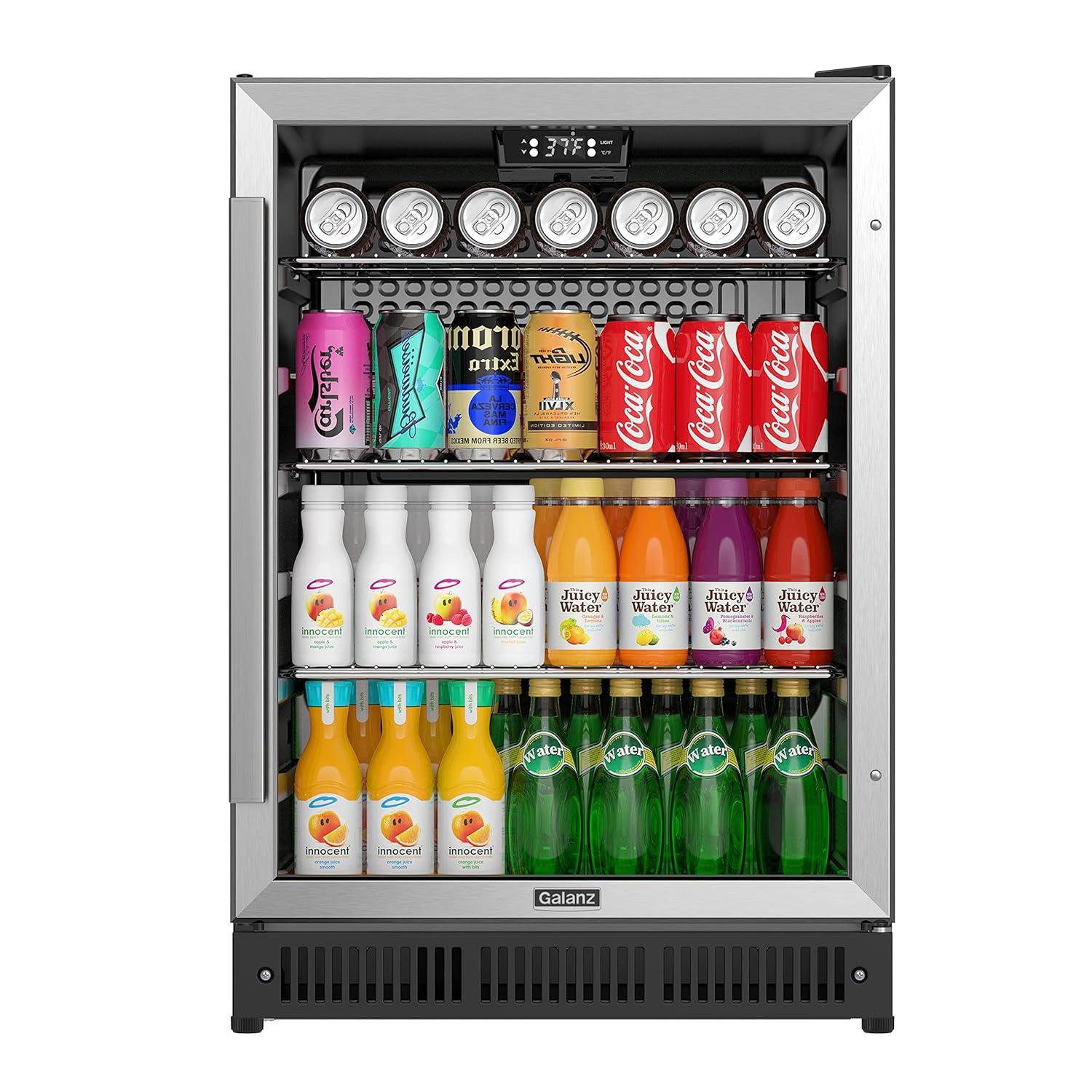 Galanz Galanz 23.4'' W 167 Cans (12 oz.) Beverage Cooler