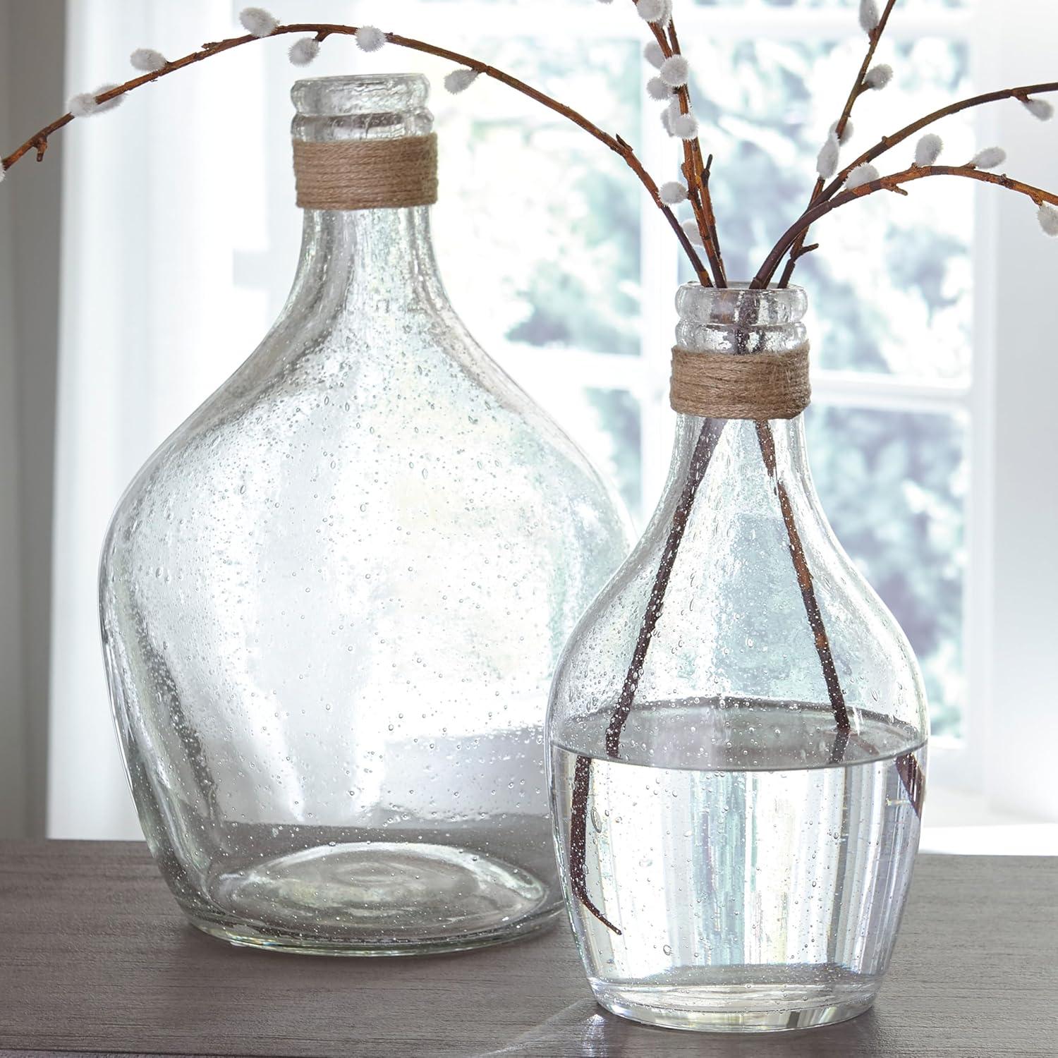 Ornate Home Glass Table Vase