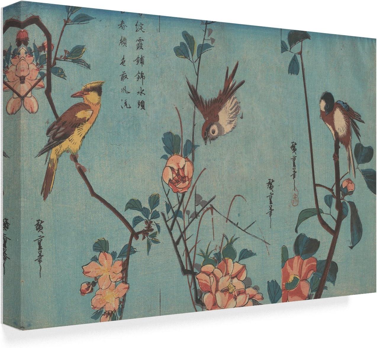 Utagawa Hiroshige " Birds And Flowers " by Utagawa Hiroshige