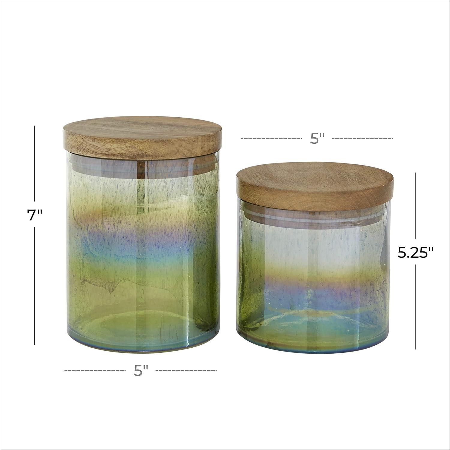 Wood Decorative Urns & Jars