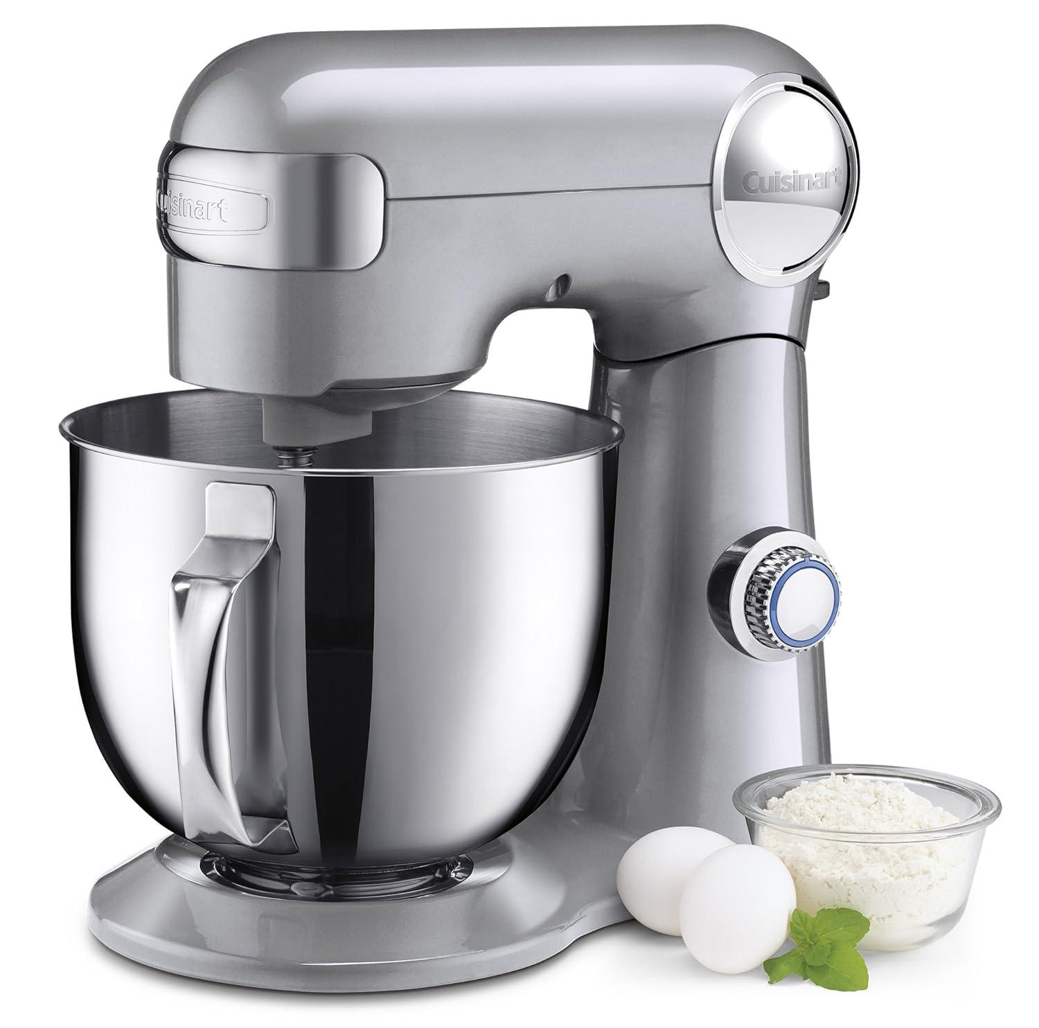 Cuisinart ® Precision Master ™ Brushed Chrome 5.5-Qt. Tilt-Head Stand Mixer