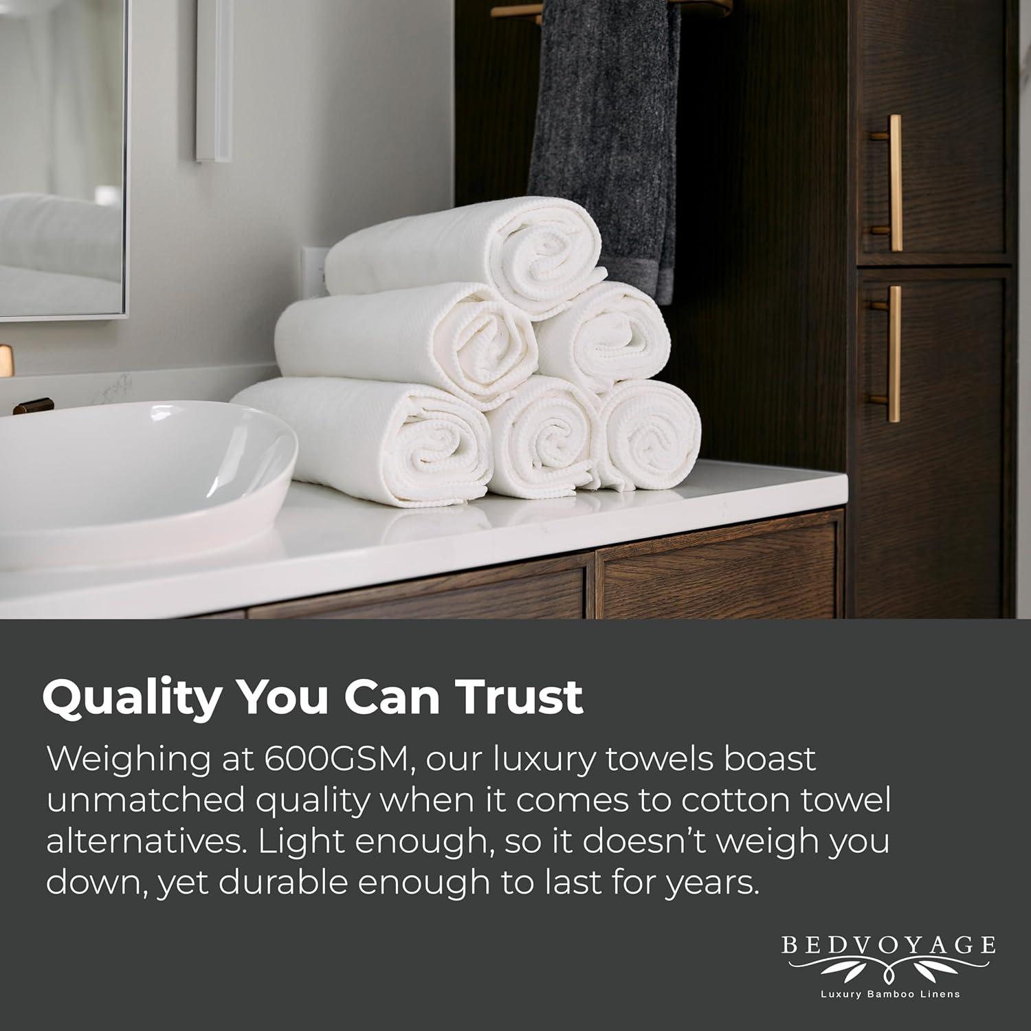 Viscose Made from Bamboo Luxury Bath Towel Indigo - BedVoyage