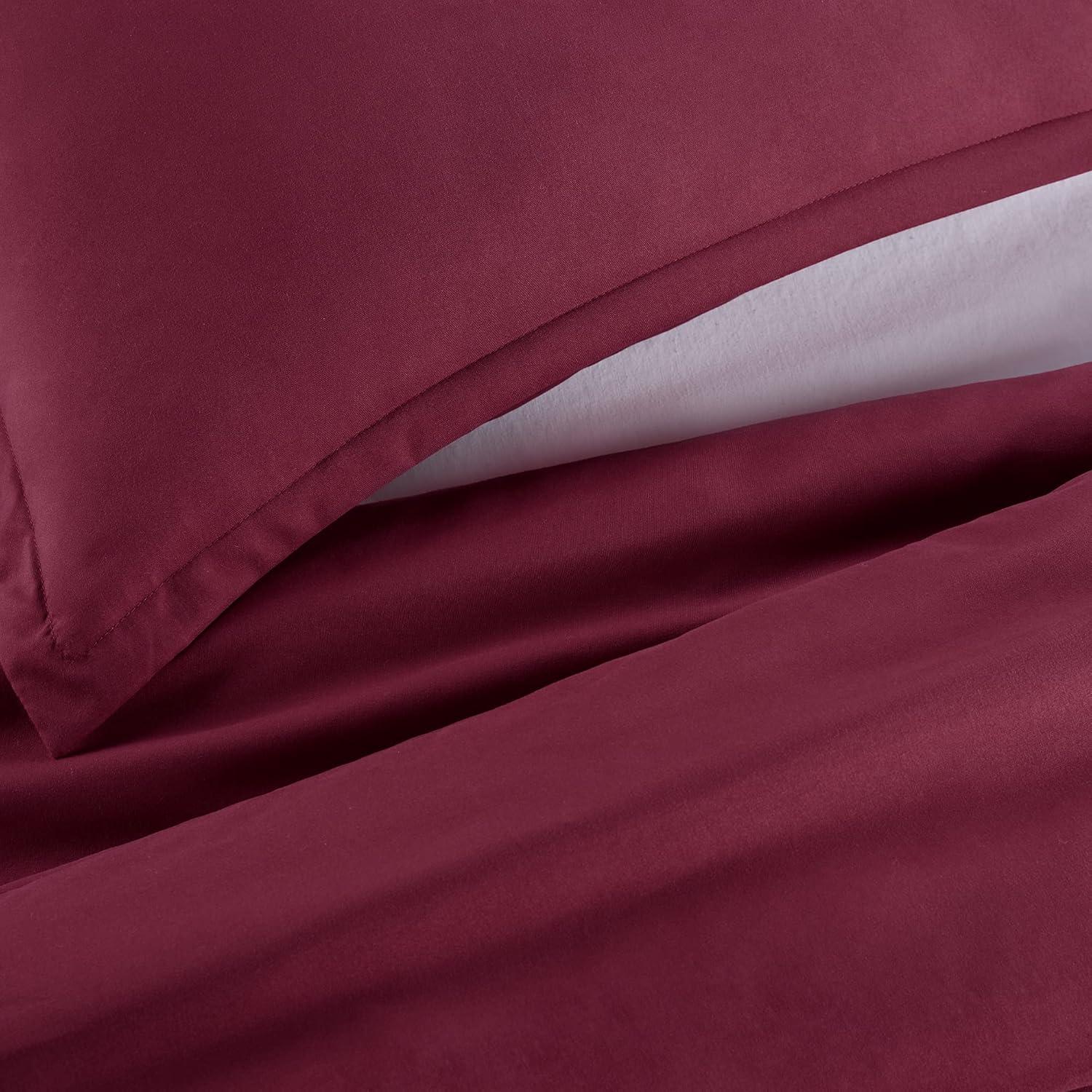 Serta Serta Simply Clean Antimicrobial 3 Piece Duvet Cover Set