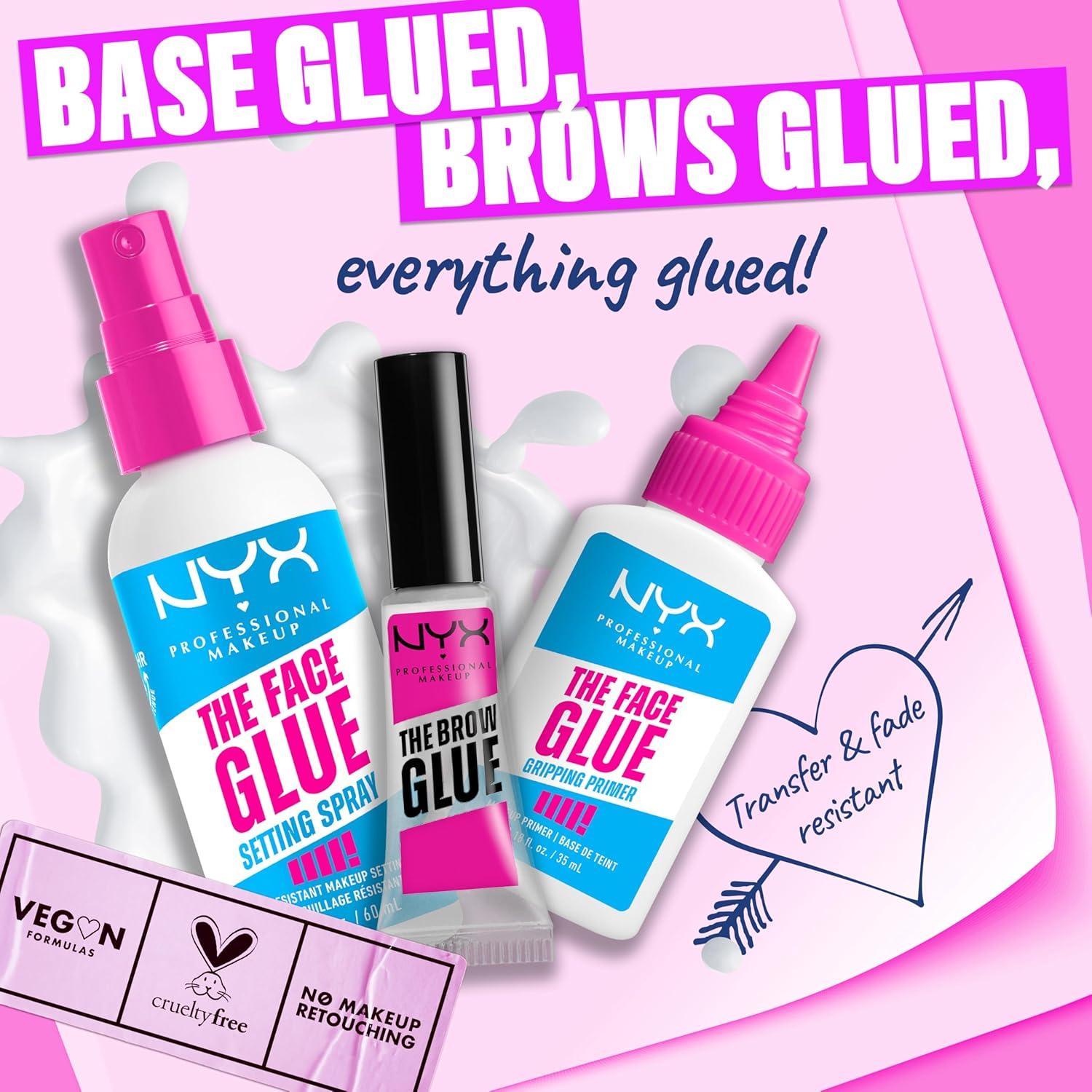NYX Professional Makeup The Face Glue Makeup Setting Spray - 2 fl oz
