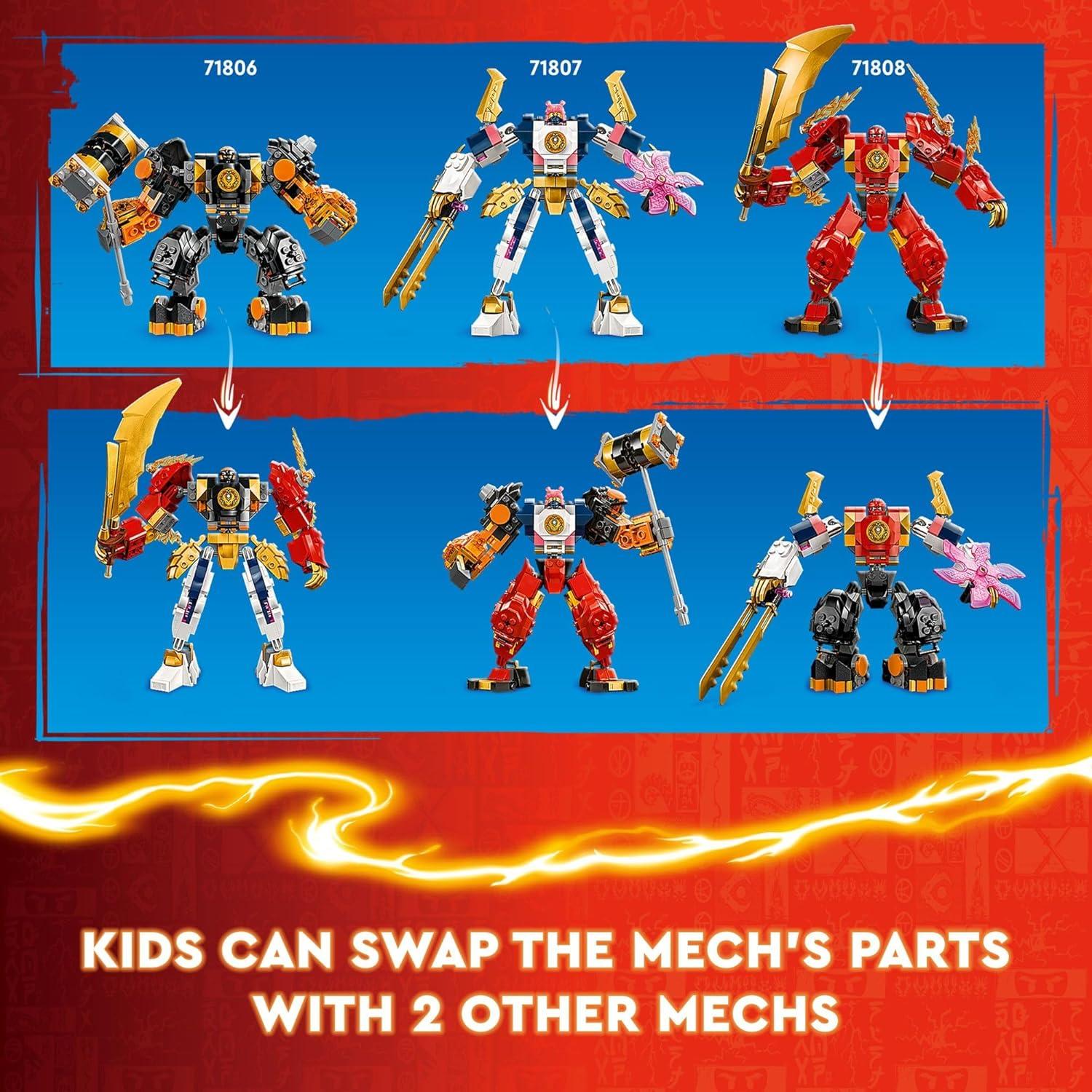 LEGO NINJAGO Cole's Elemental Earth Mech Ninja Toy 71806