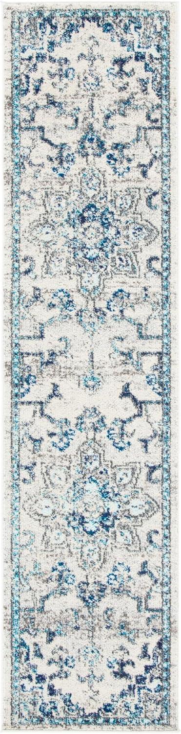 Madison MAD473 Power Loomed Indoor Accent Rug - Ivory/Grey - 2'2"x4' - Safavieh