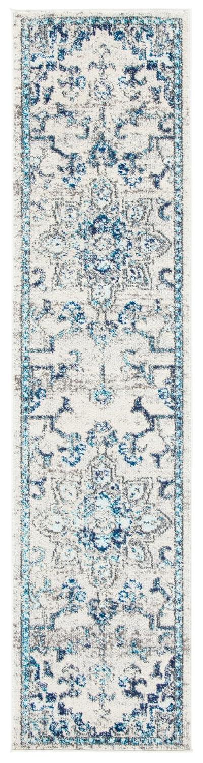 Madison MAD473 Power Loomed Indoor Accent Rug - Ivory/Grey - 2'2"x4' - Safavieh