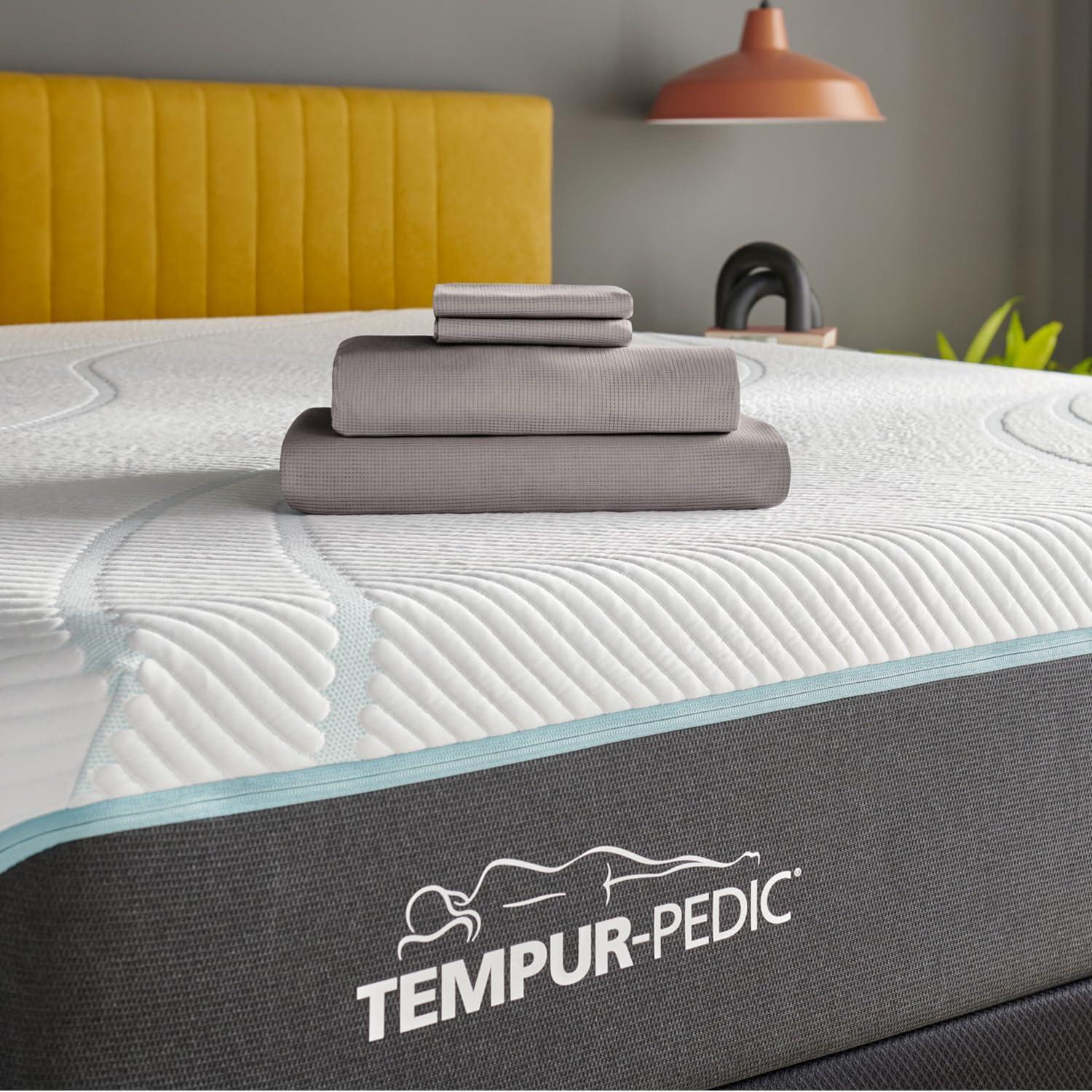 Tempur-Pedic ProAir Soft Cotton Sheet Set Cool Gray, California King