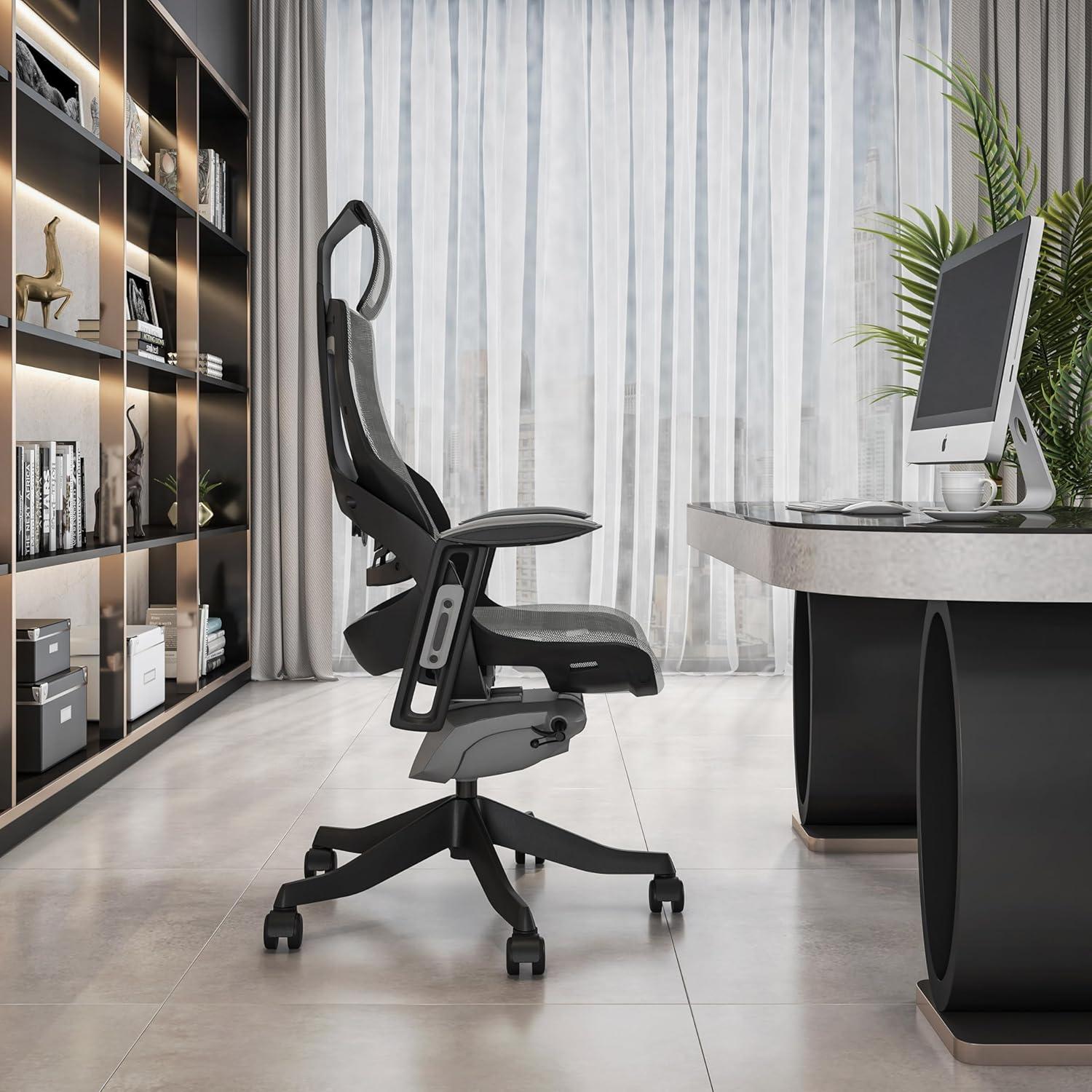 LUX Ergonomic Executive Chair, Grey