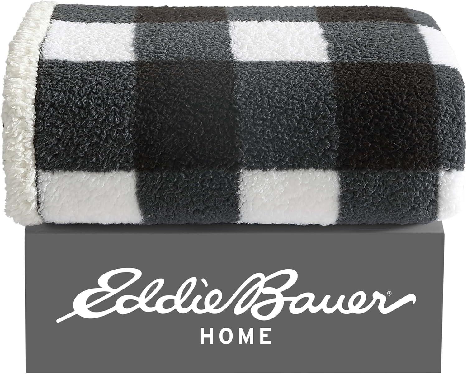 50"x60" Cabin Plaid Reversible Throw Blanket - Eddie Bauer