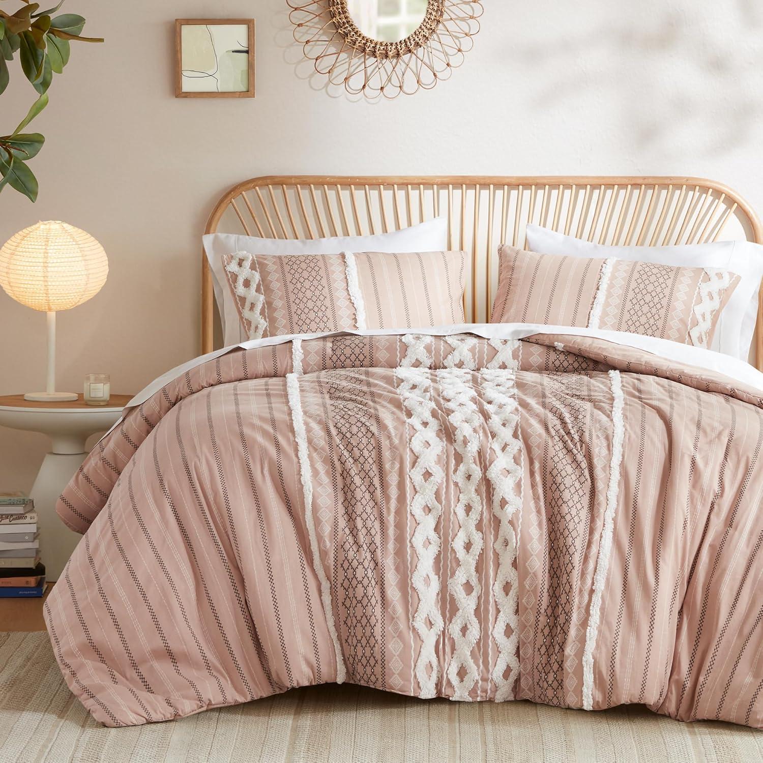 INK+IVY Imani Cotton Printed Duvet Cover Set