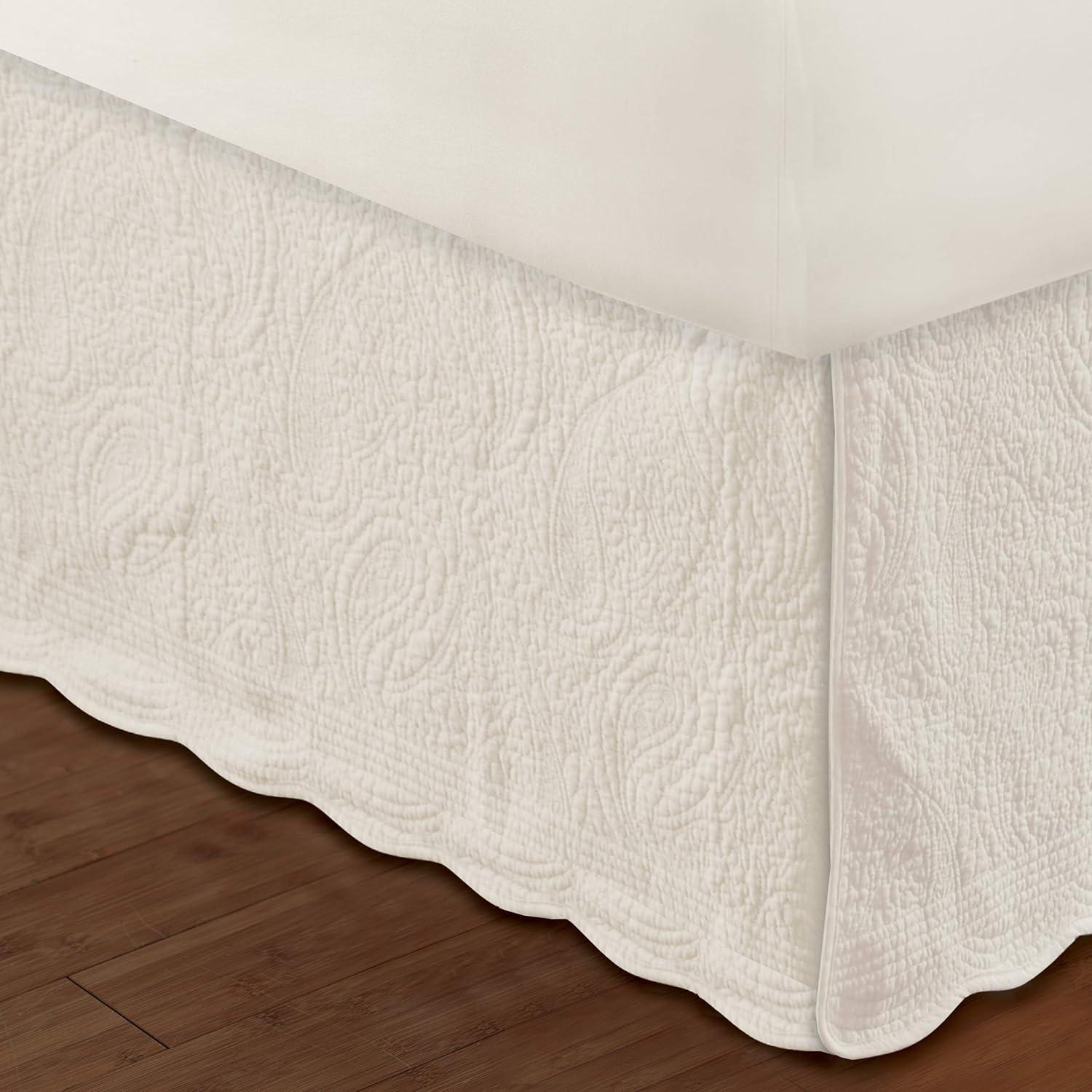 DUMODY Tailored Bed Skirt