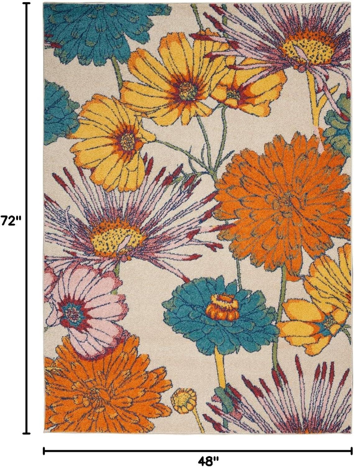 Nourison Allur Oversized Flowers Indoor Area Rug