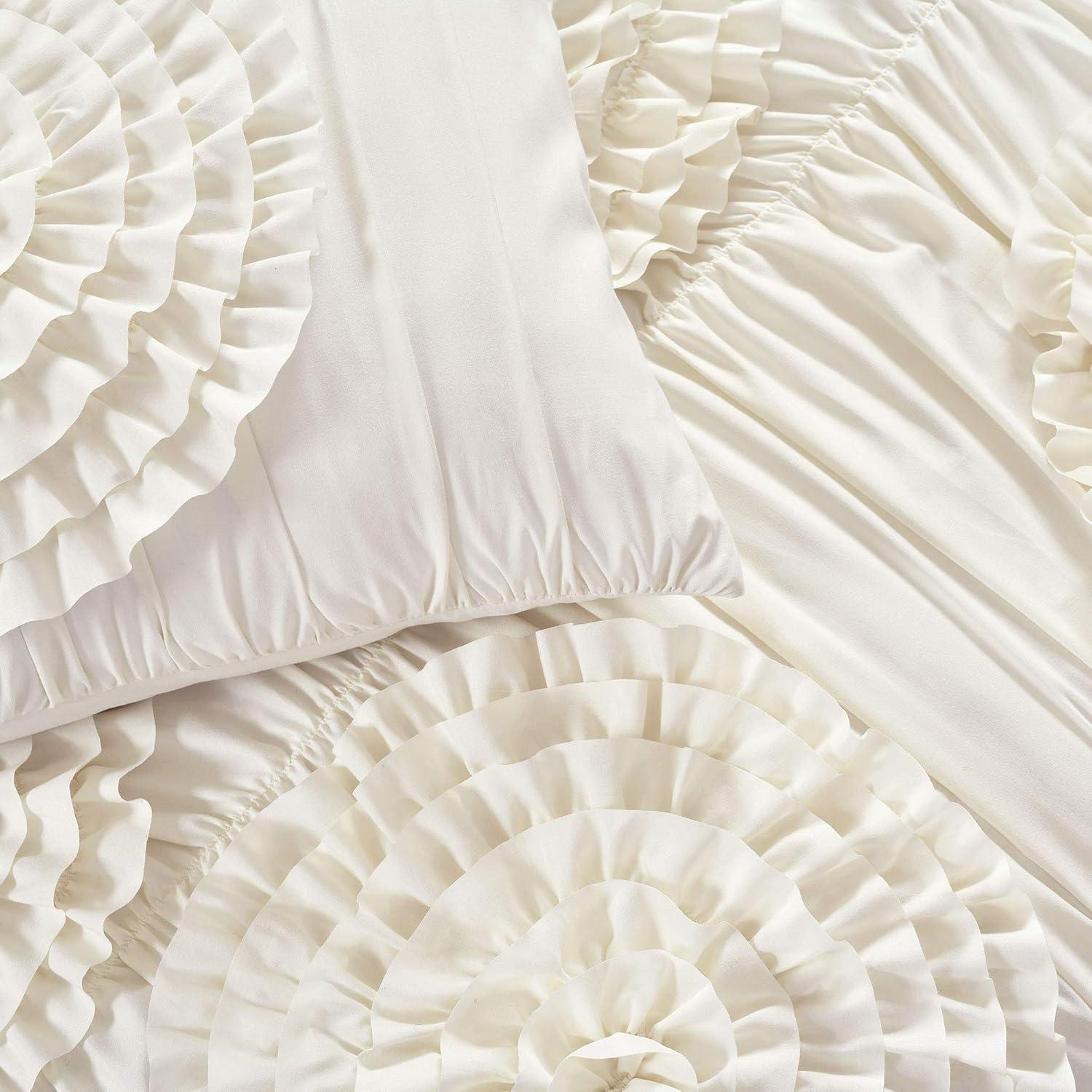 Lush Decor Serena Microfiber Traditional Comforter Set
