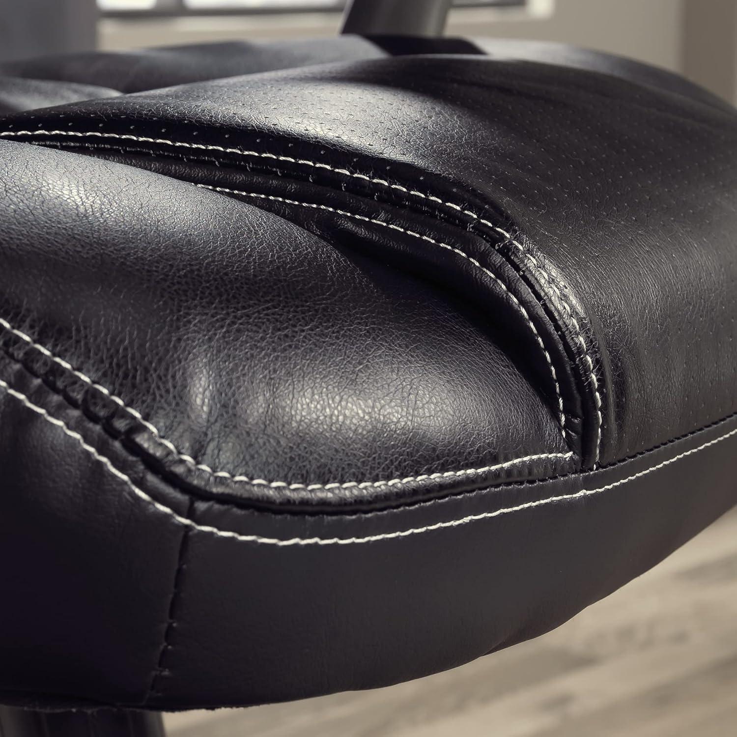 Leather Office Chair with Headrest