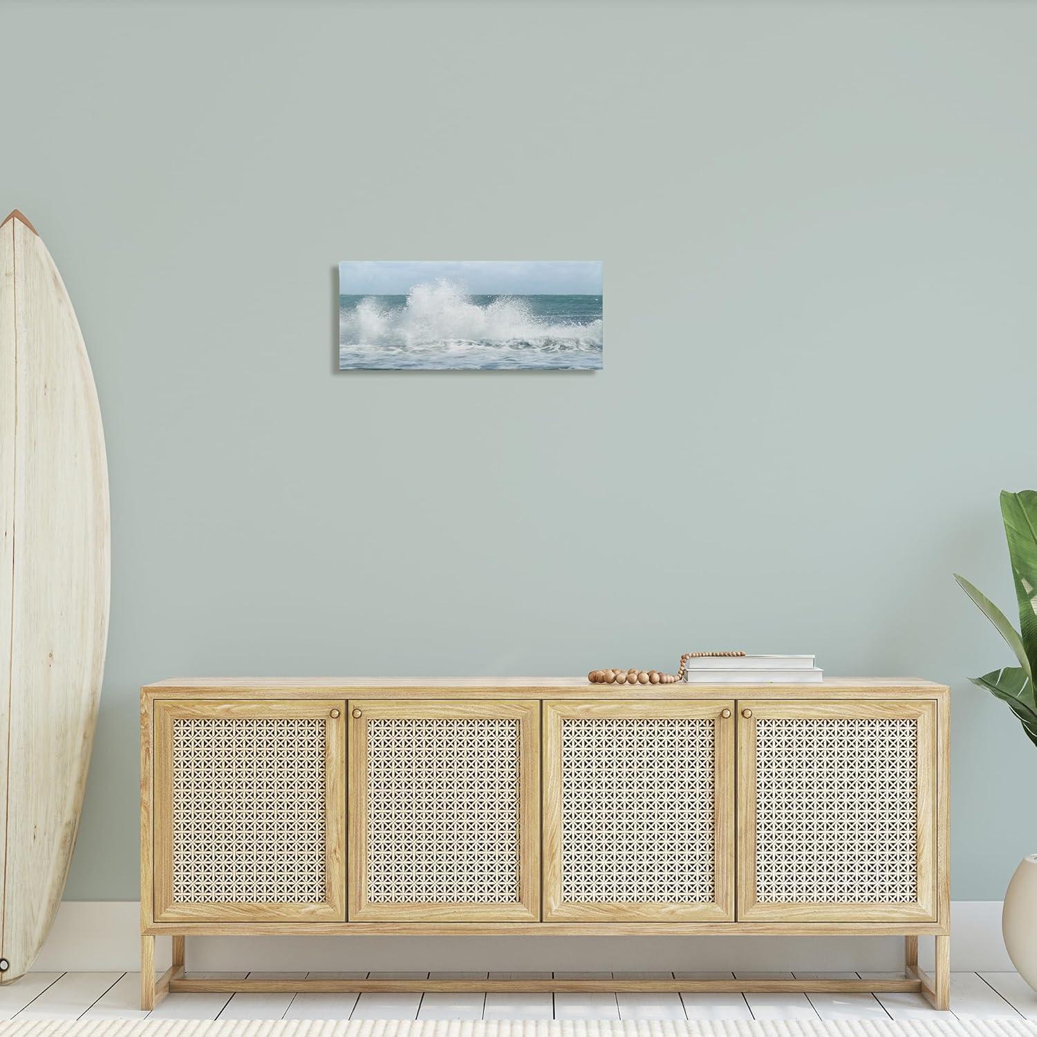 Stupell Industries " Ocean Waves Crashing Foam Splash " by Lori Deiter