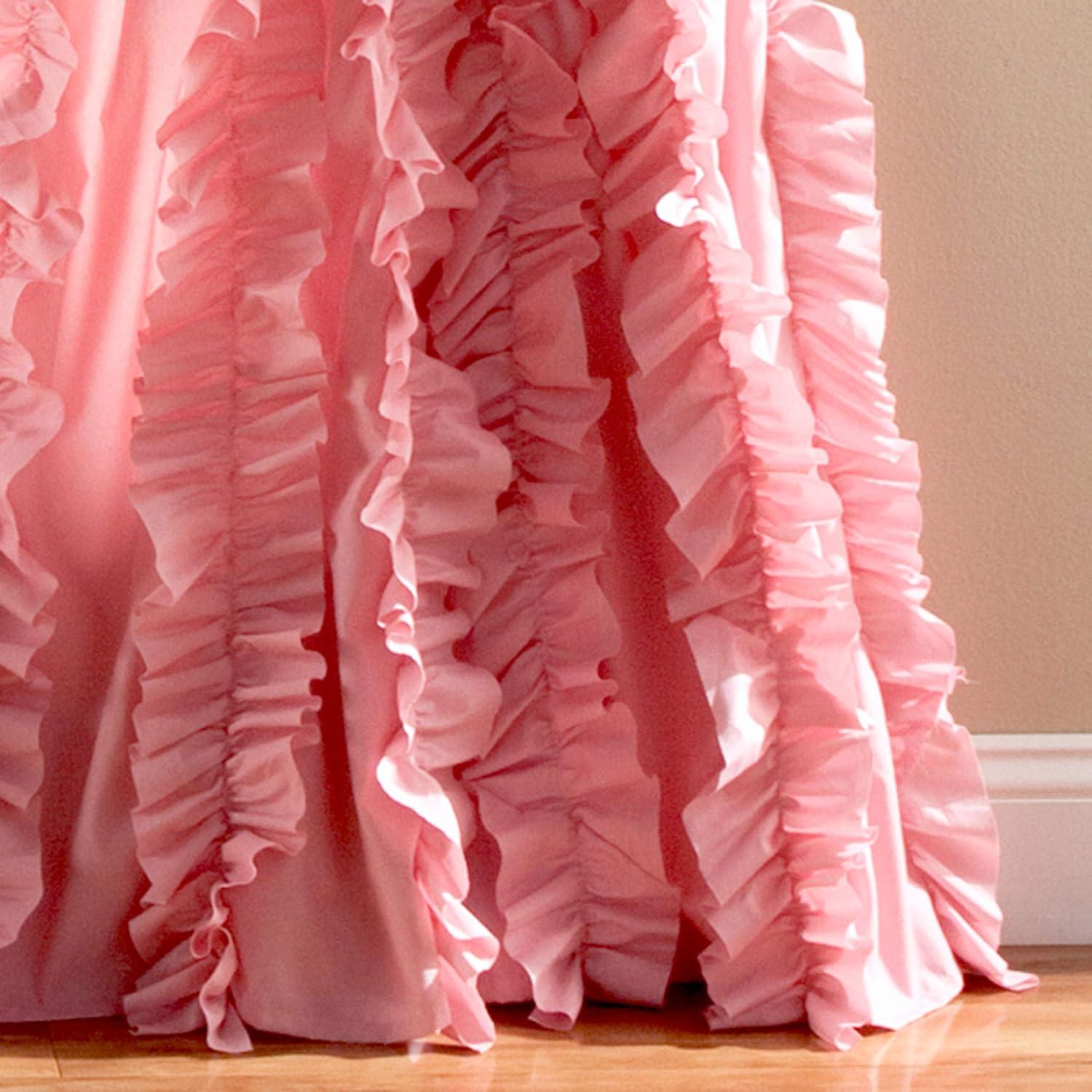 Lush Decor Bohemian Semi-Sheer Curtain Panel