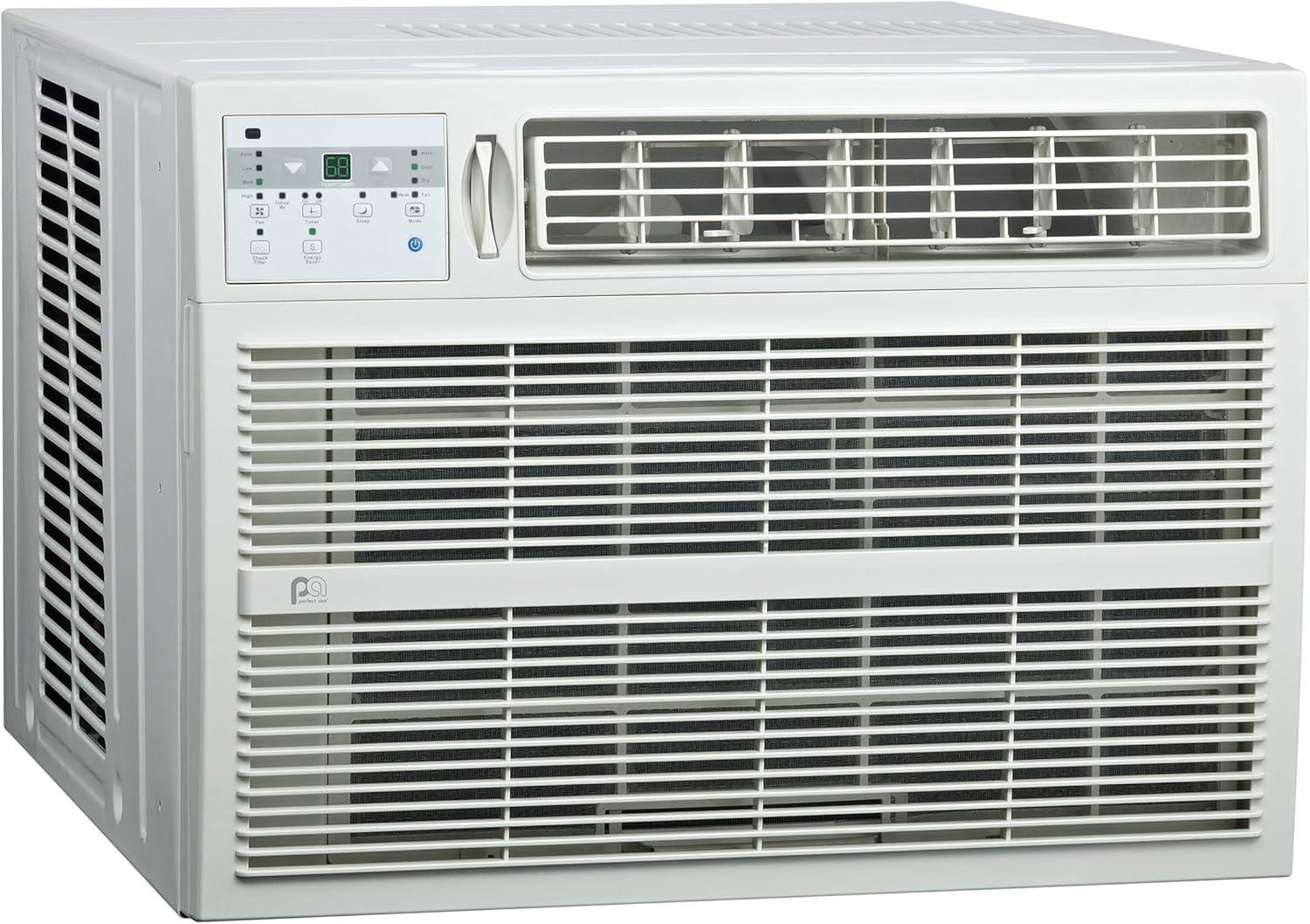 Perfect Aire 18,000 BTU Window Air Conditioner w/ Electric Heat