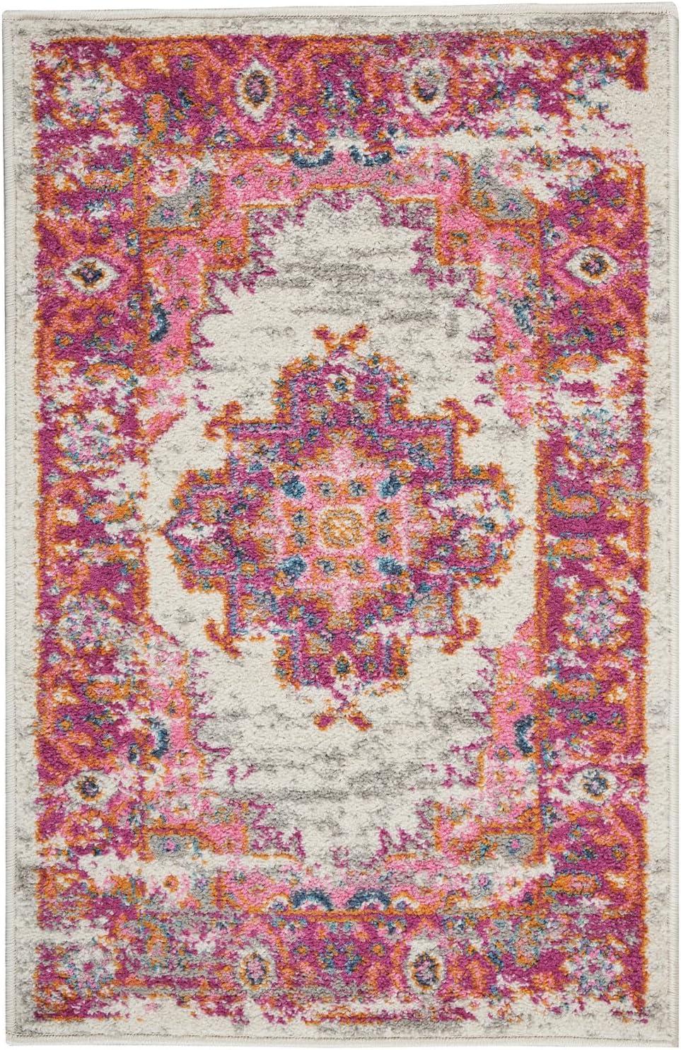 Nourison Passion Medallion Bohemian Indoor Rug