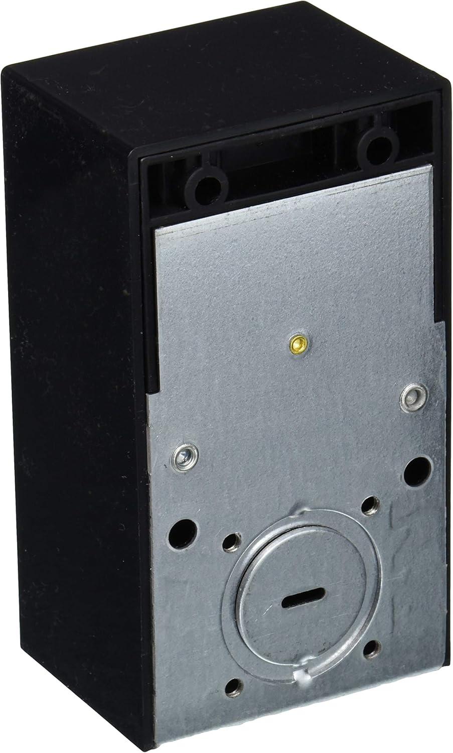 Leviton 55050 Single-Surface Range Mounting Receptacle, Black