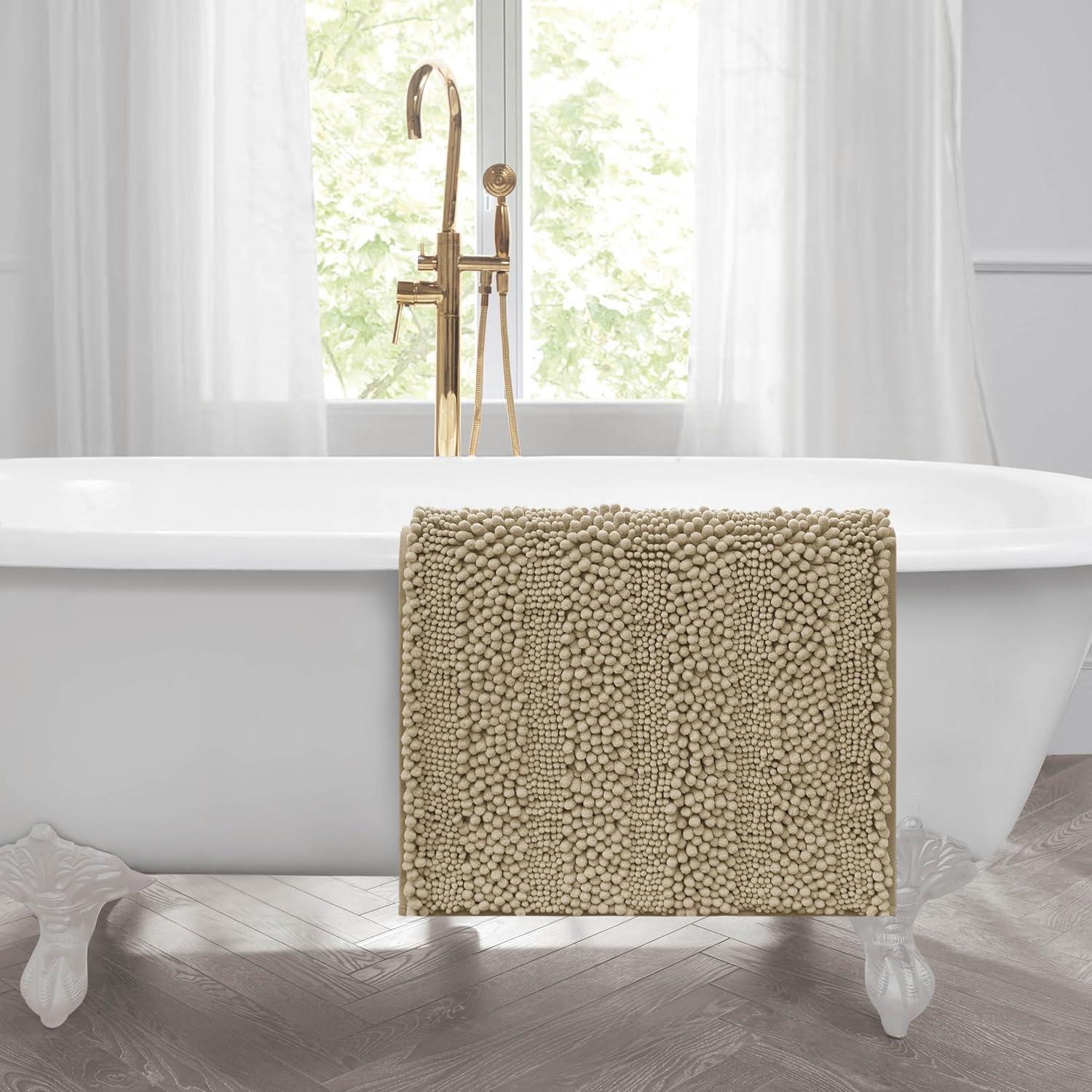 Laura Ashley Laura Ashley Astor Chenille Non-Slip Bath Mat