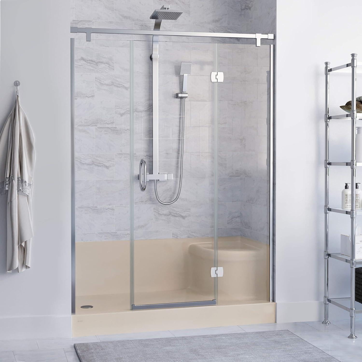 Aquatique 60" x 32" Single Threshold Shower Base