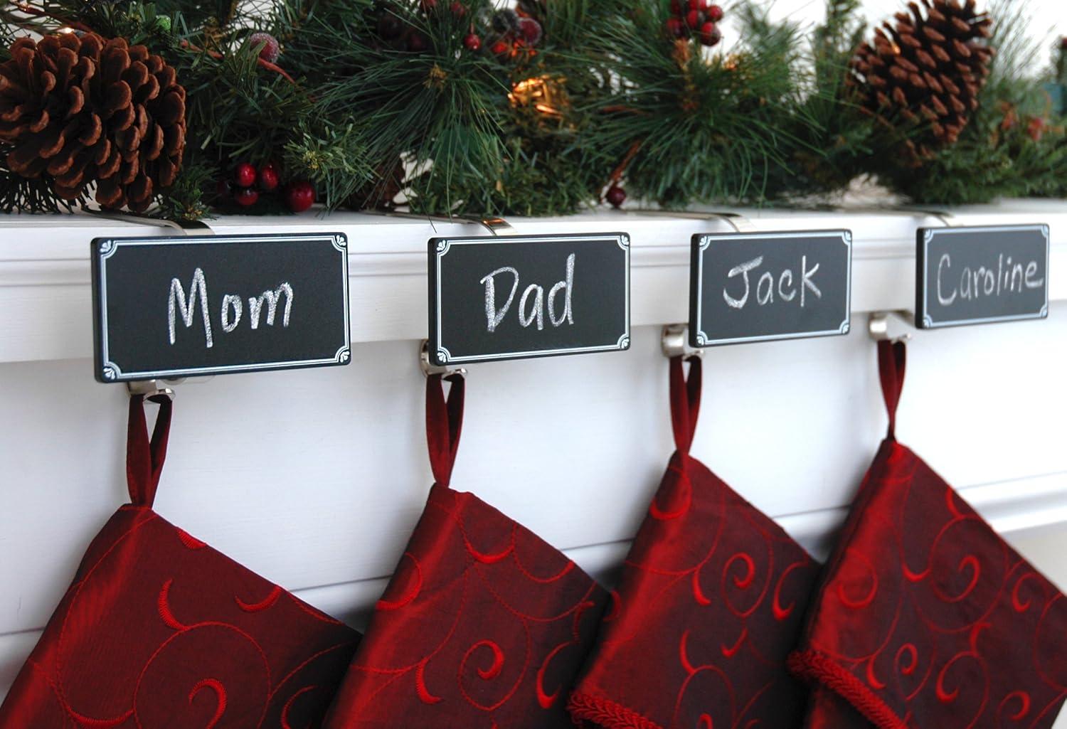 Original MantleClip Chalkboard Stocking Holder