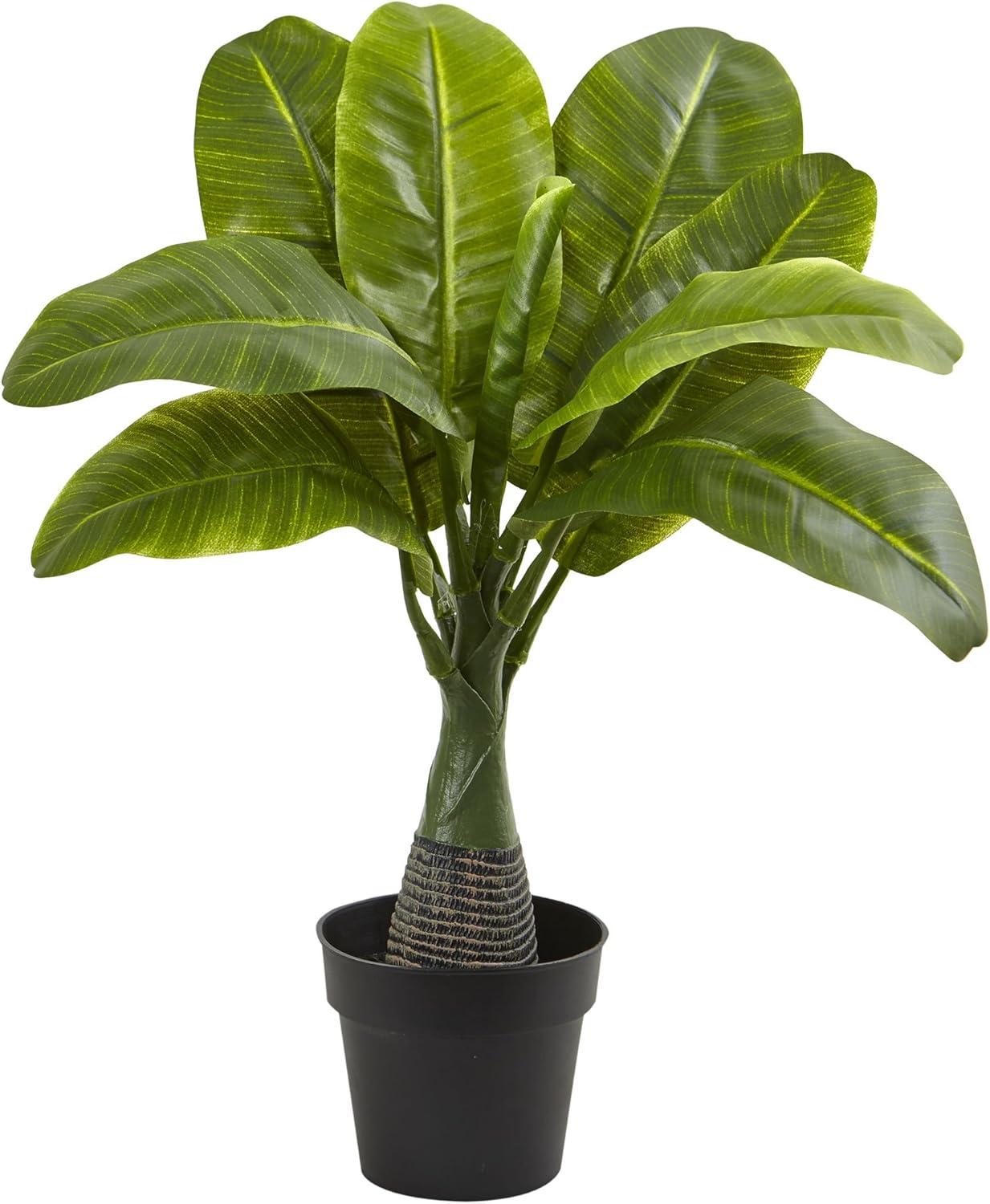 Areca, Fountain & Banana Artificial Trees (Set of 3)