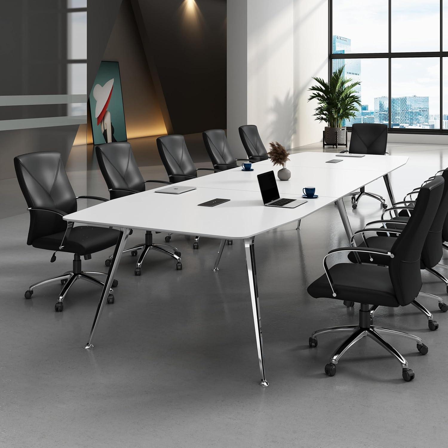 Boss Office Products Leather Conference Chair