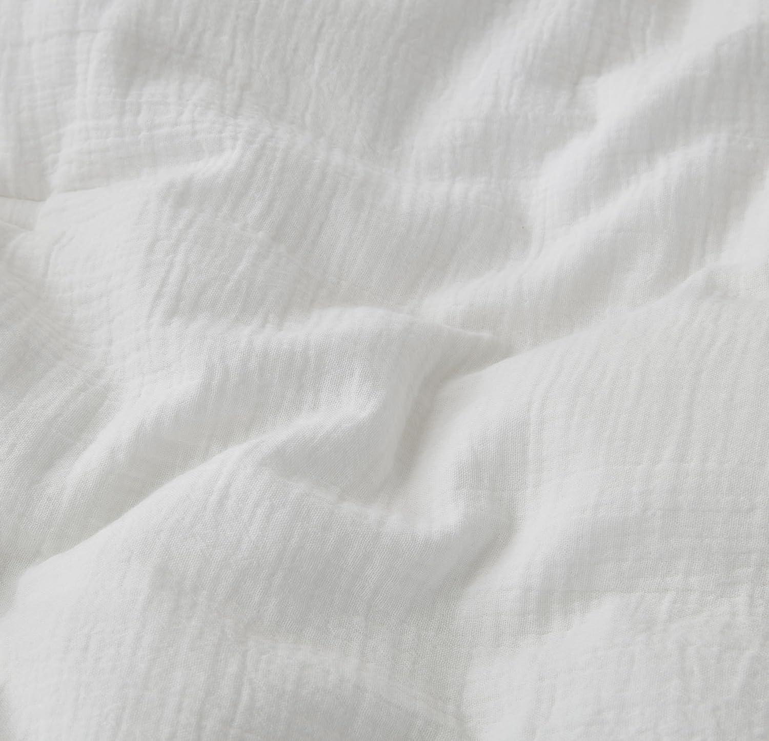 Chezmoi Collection Breeze Cotton Gauze Comforter Bedding Set