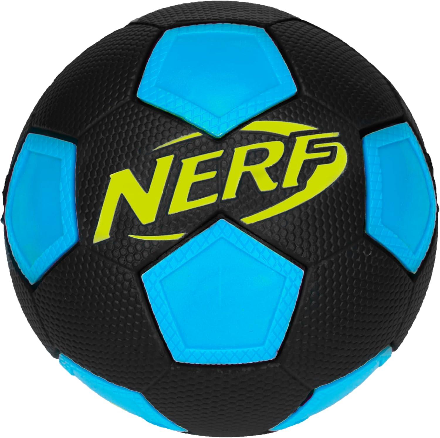 Mini Black and Blue Foam Soccer Ball for Kids