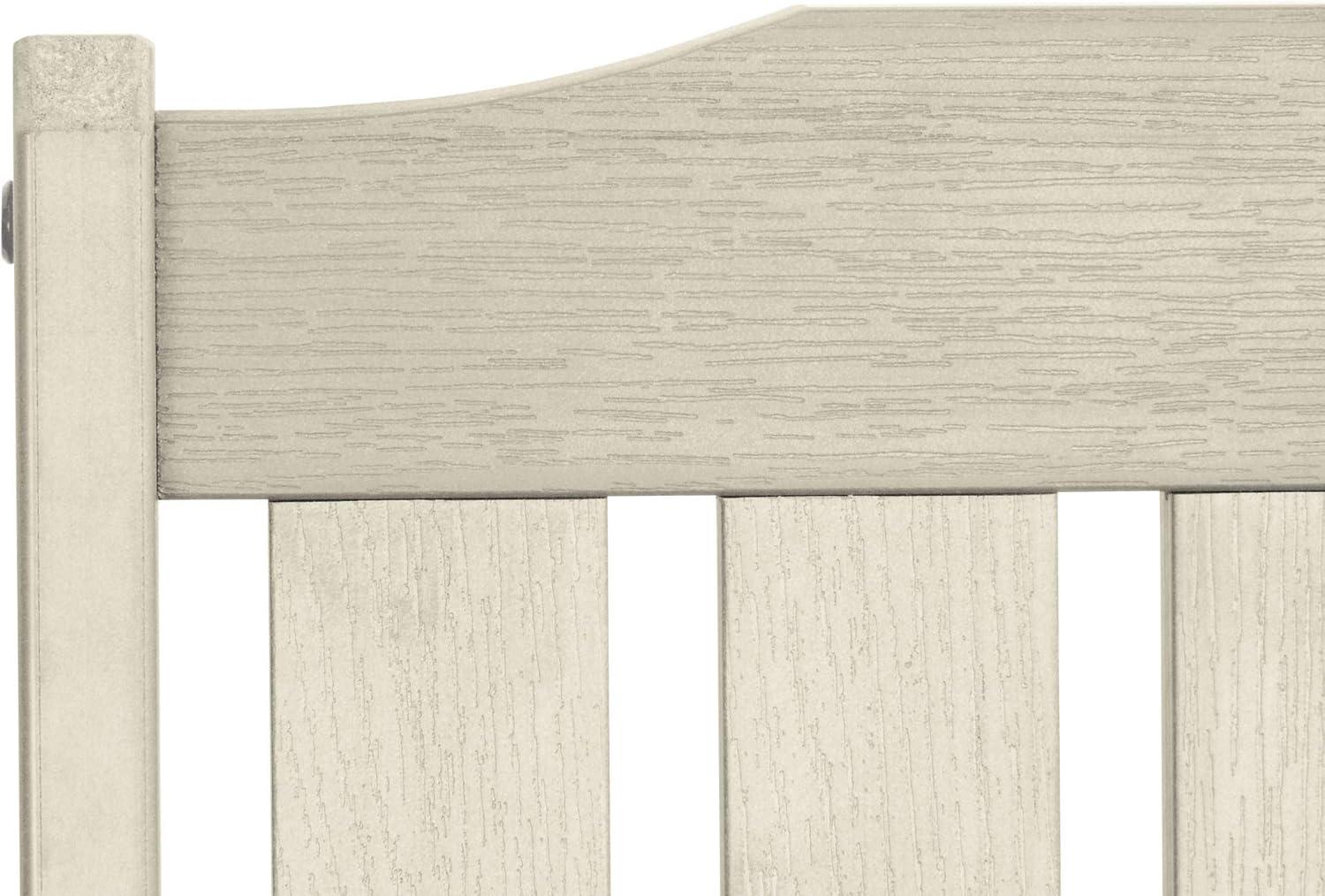 Highwood Lehigh 4ft Garden Bench - 2-Person, Eco-friendly, Synthetic Wood