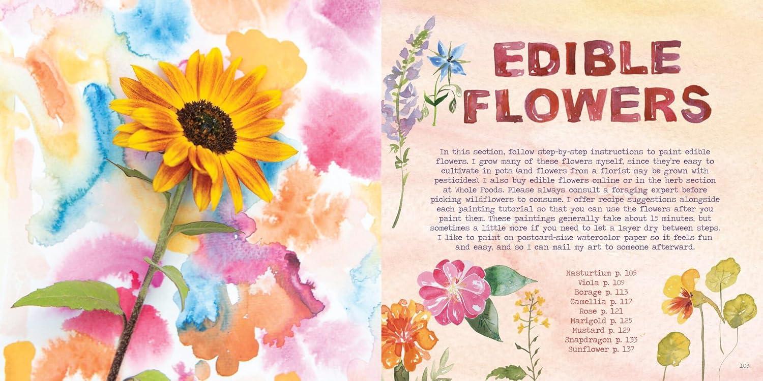The Watercolor Feast - by  Erin Gleeson (Hardcover)