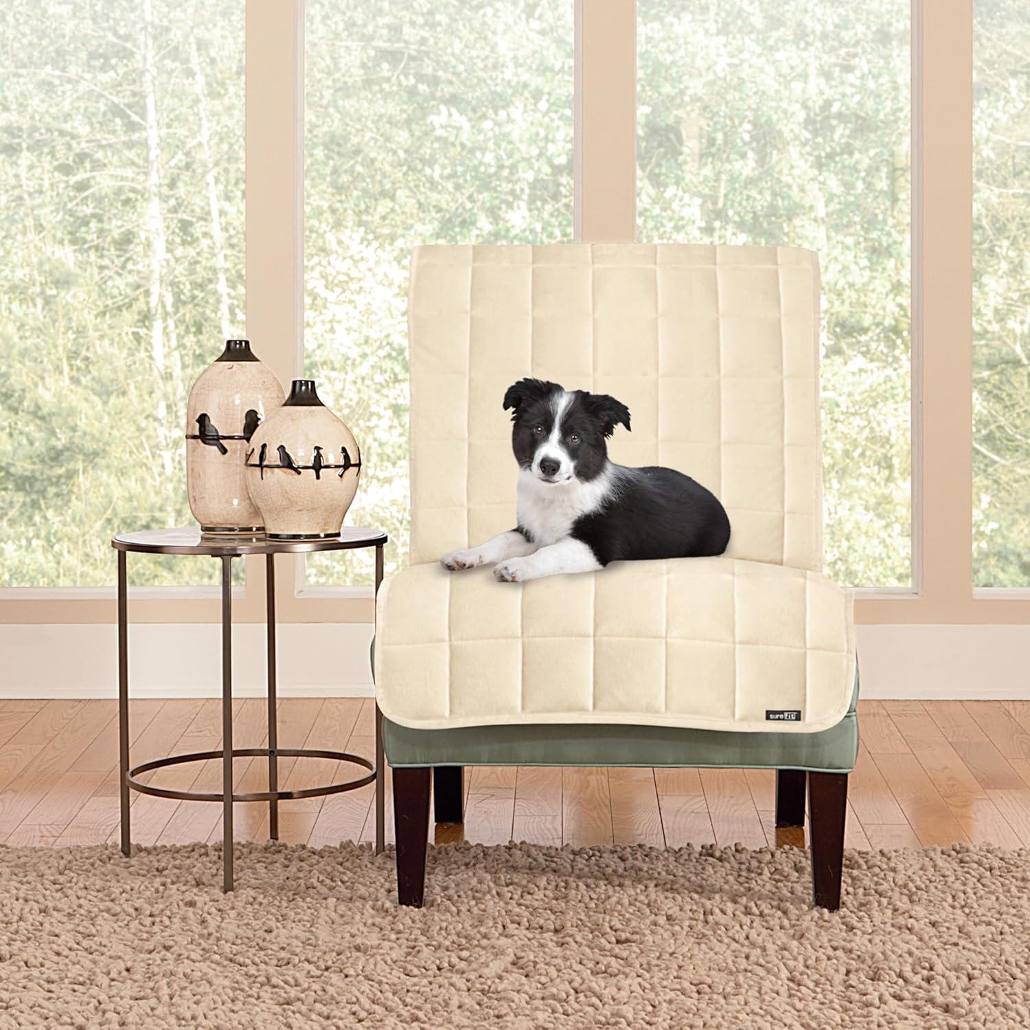 Sure Fit Deluxe Box Cushion Chair Slipcover