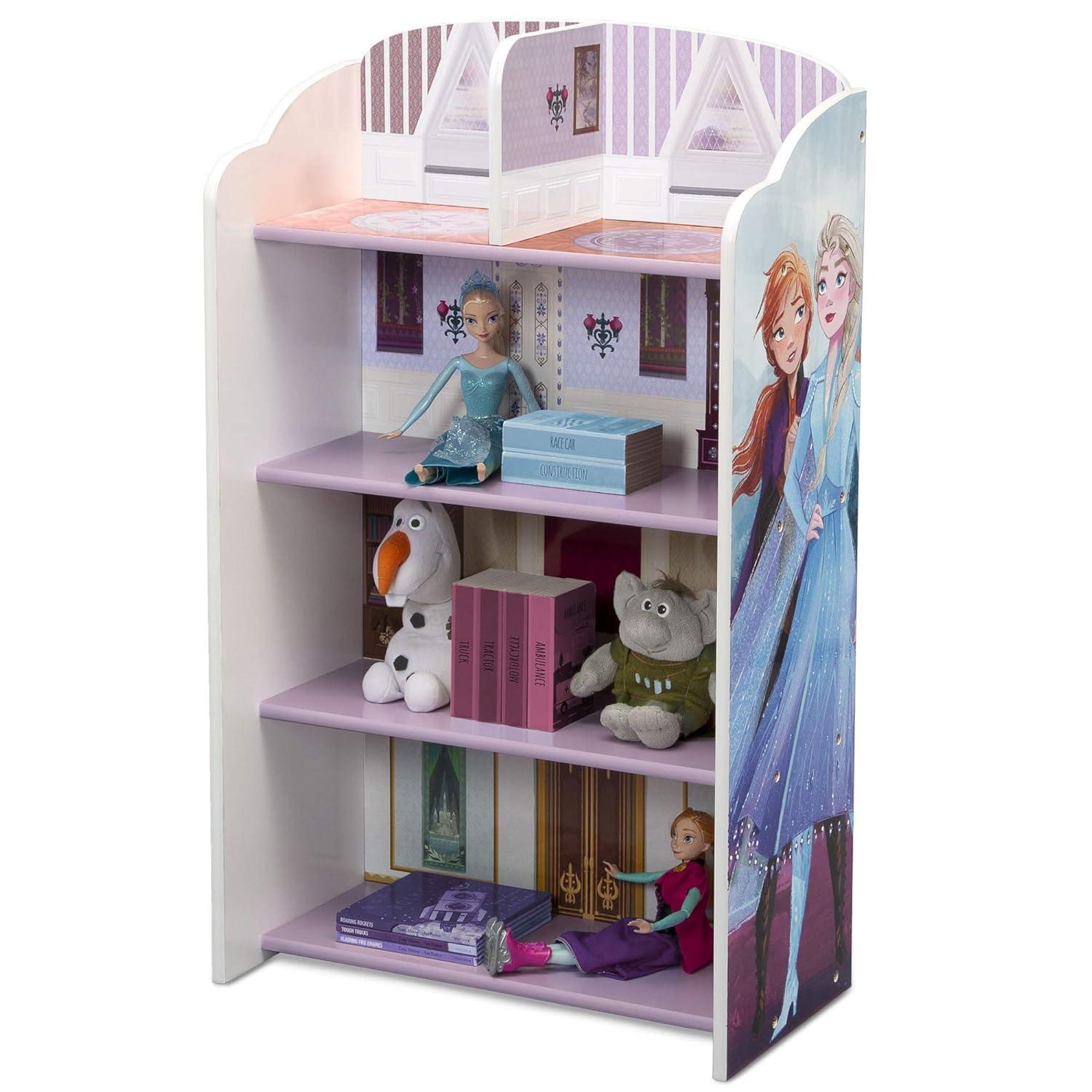 Delta Children Disney Frozen II Wooden Playhouse 39.5'' Bookcase