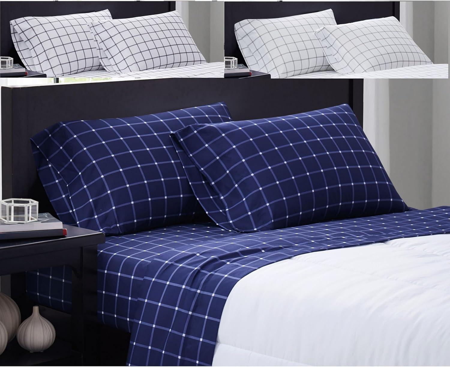 Truly Soft Plaid Microfiber Sheet Set & Reviews | Wayfair