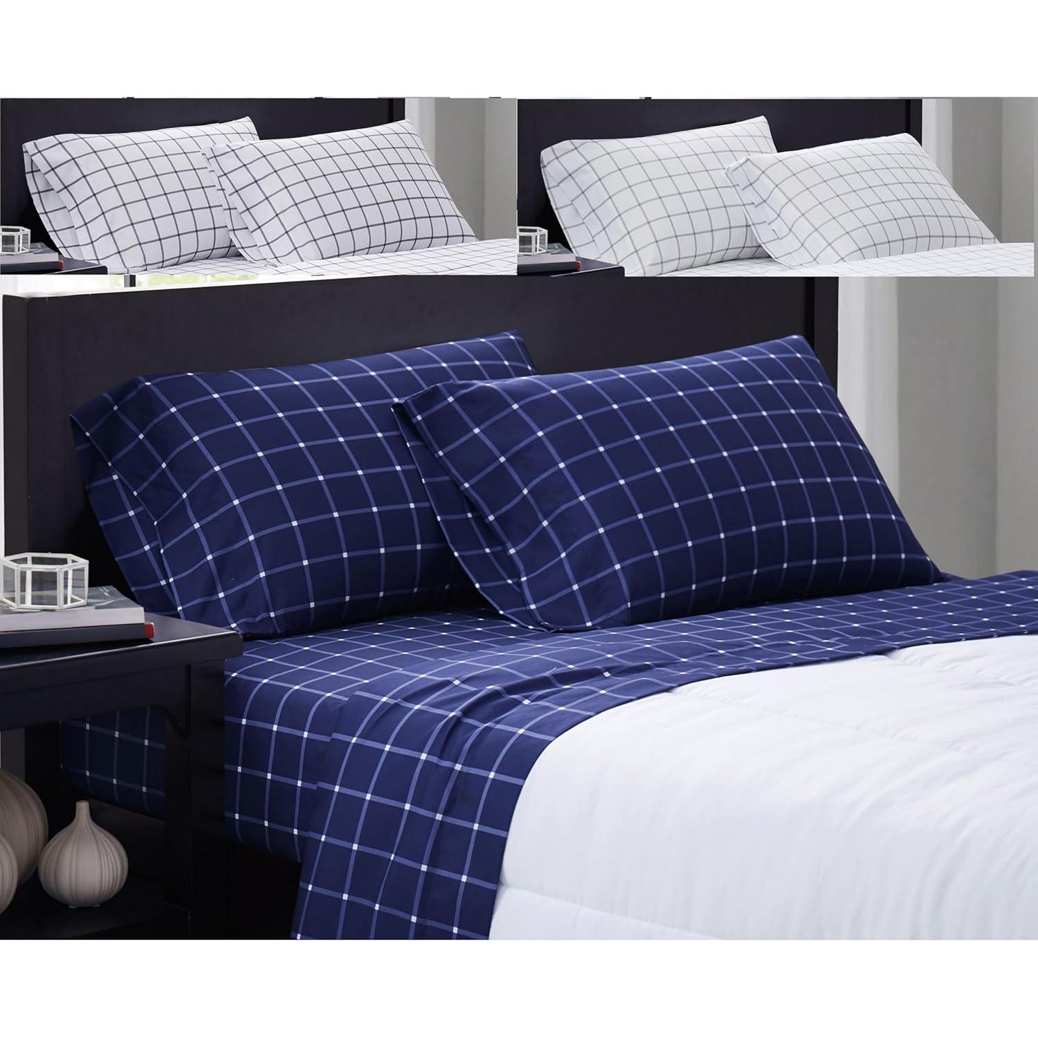 Truly Soft Plaid Microfiber Sheet Set & Reviews | Wayfair
