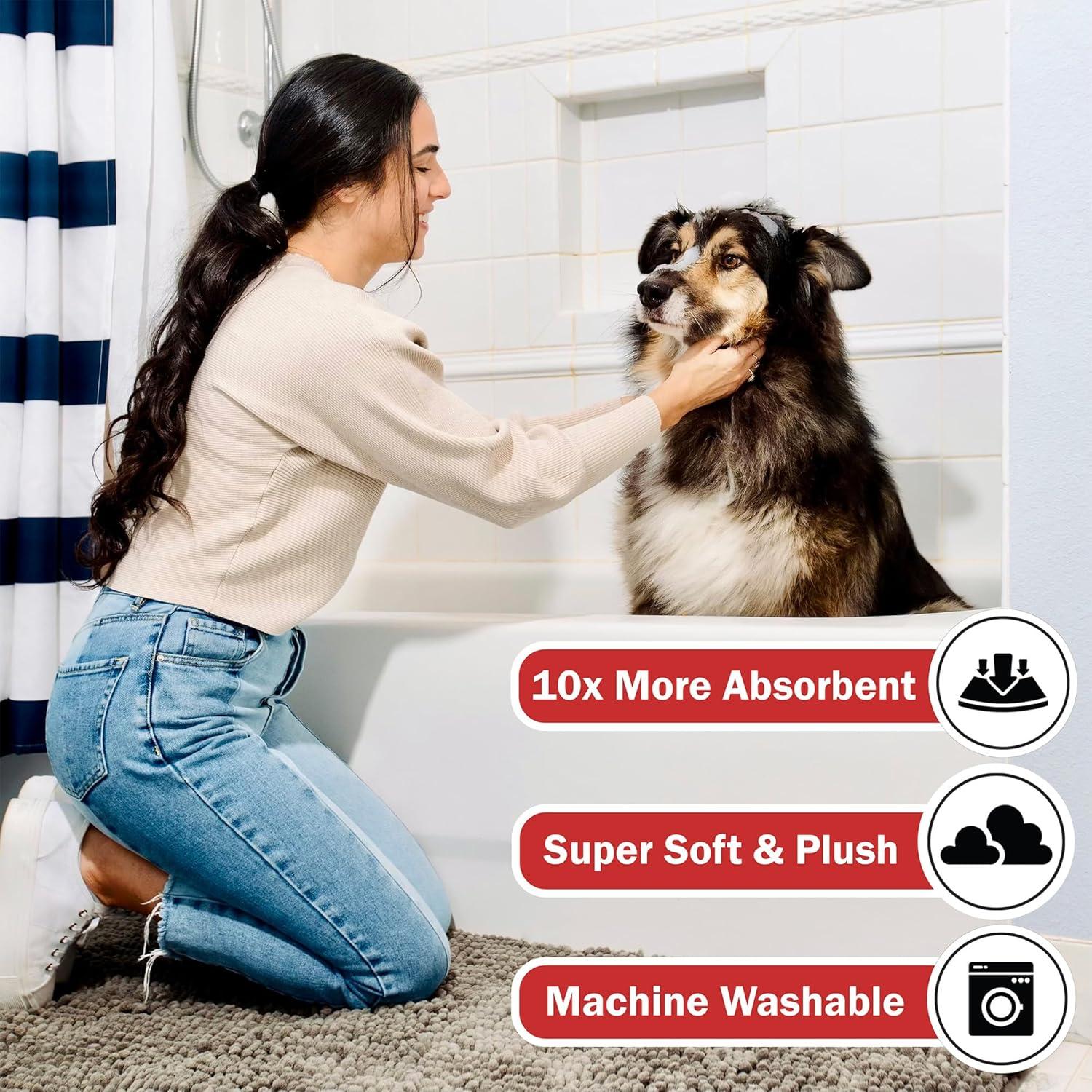 DogBuddy Dog Door Mat, Medium, Shadow, Heavy-Duty