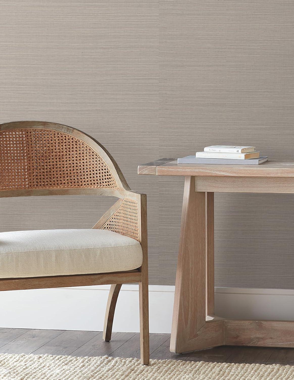 Birch Lane™ Weatherhill Natural Sisal Peel and Stick Grasscloth Wallpaper