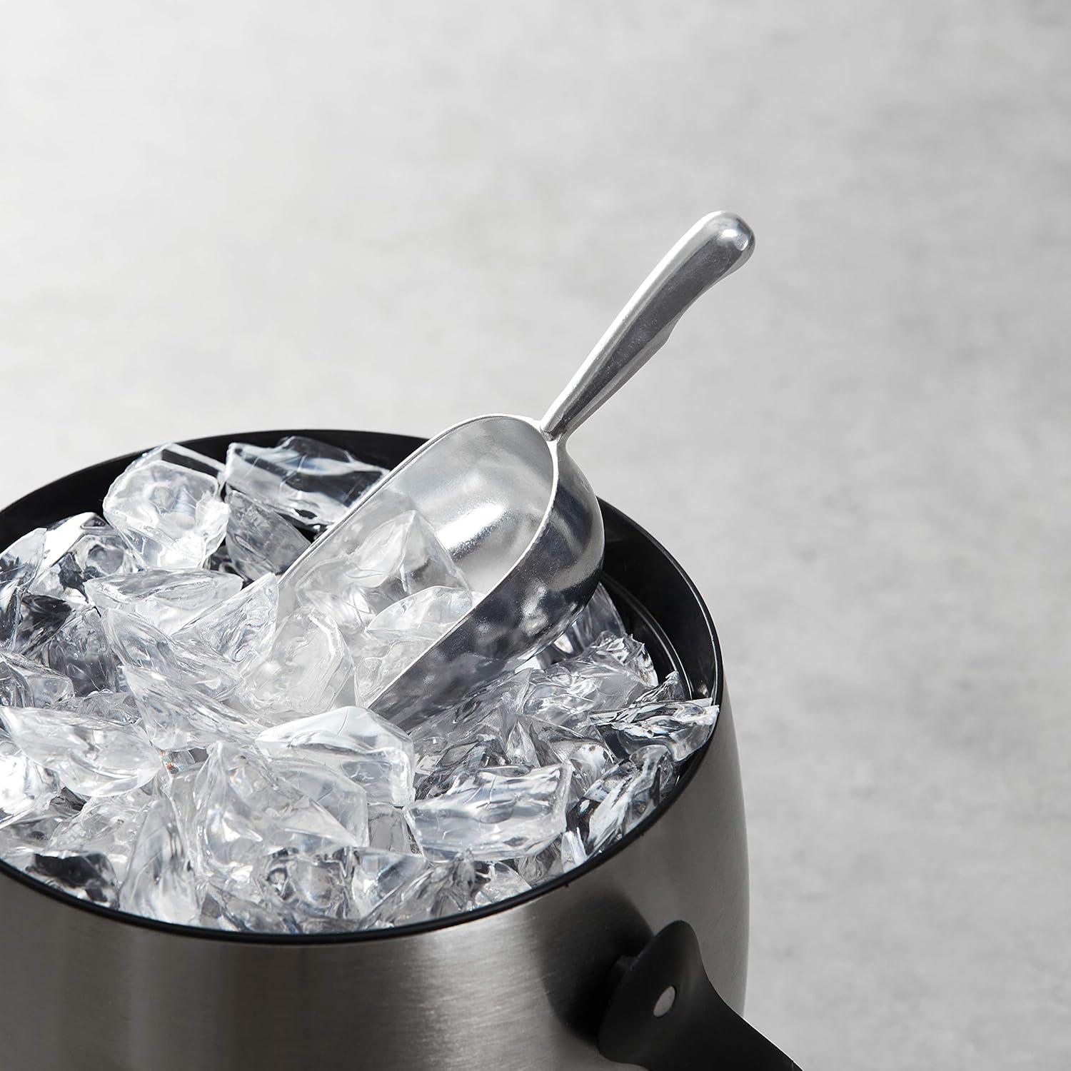 Houdini Silver Metal Ice Scoop